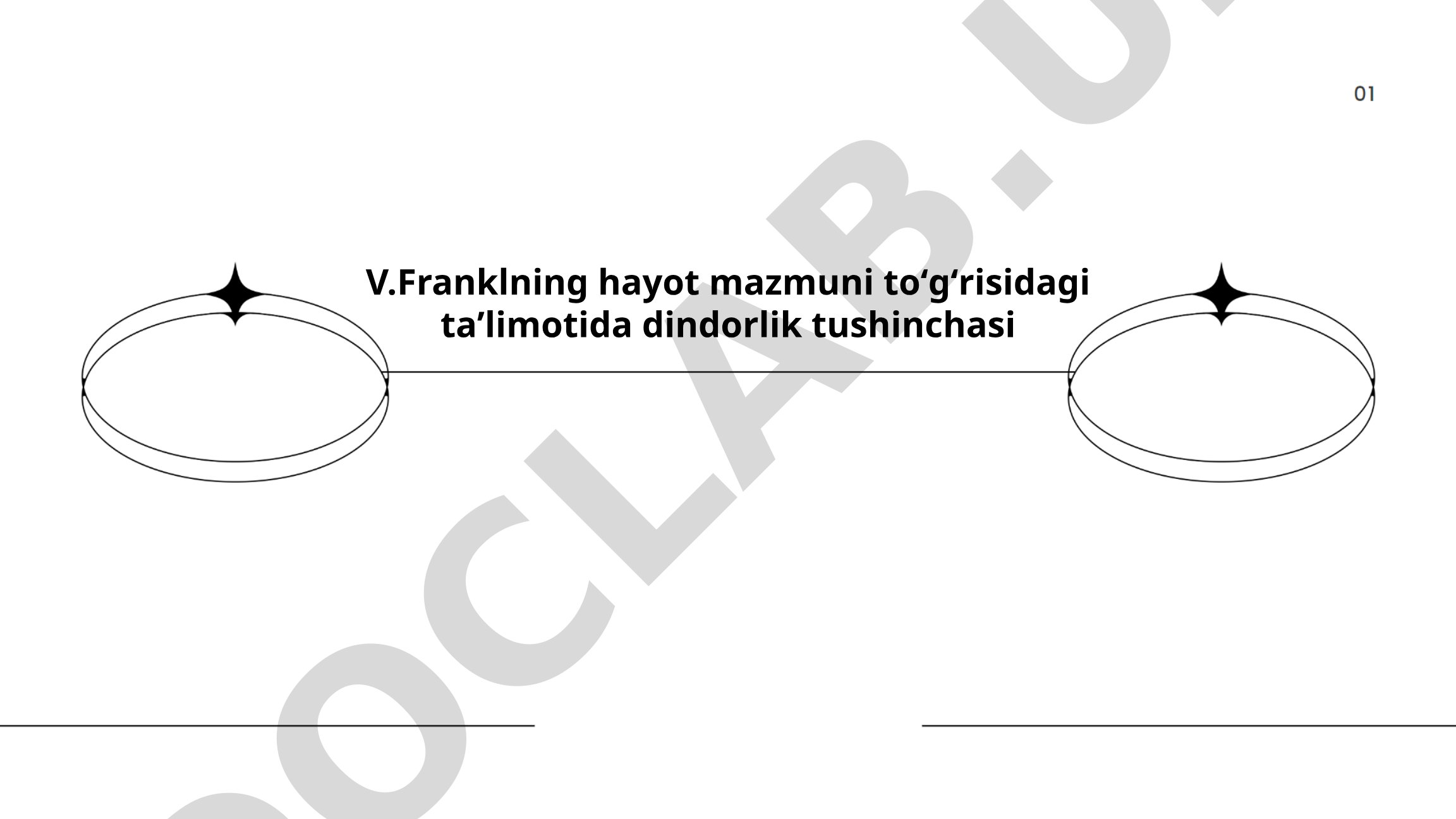 Viktor Franklning hayot mazmuni tushunchasi va dindorlik