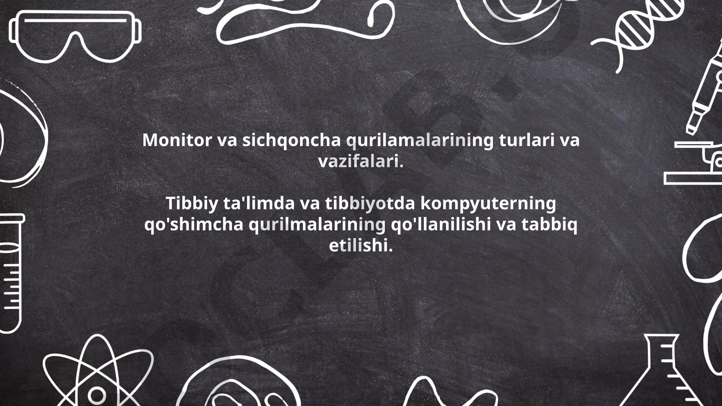 Monitor va sichqoncha qurilmalarining turlari va vazifalari
