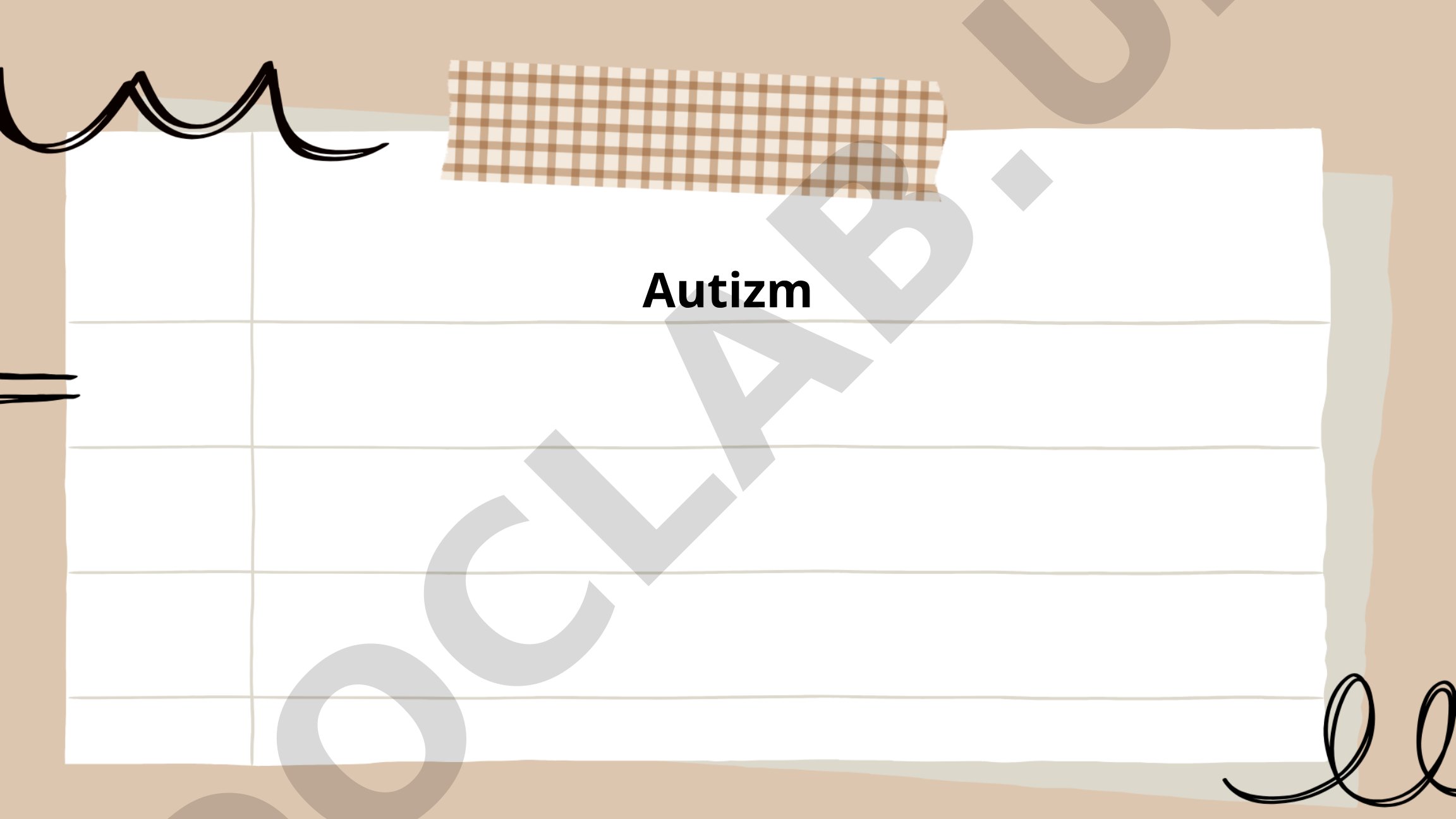 Autizm spektrining umumiy xususiyatlari va gender farqlari