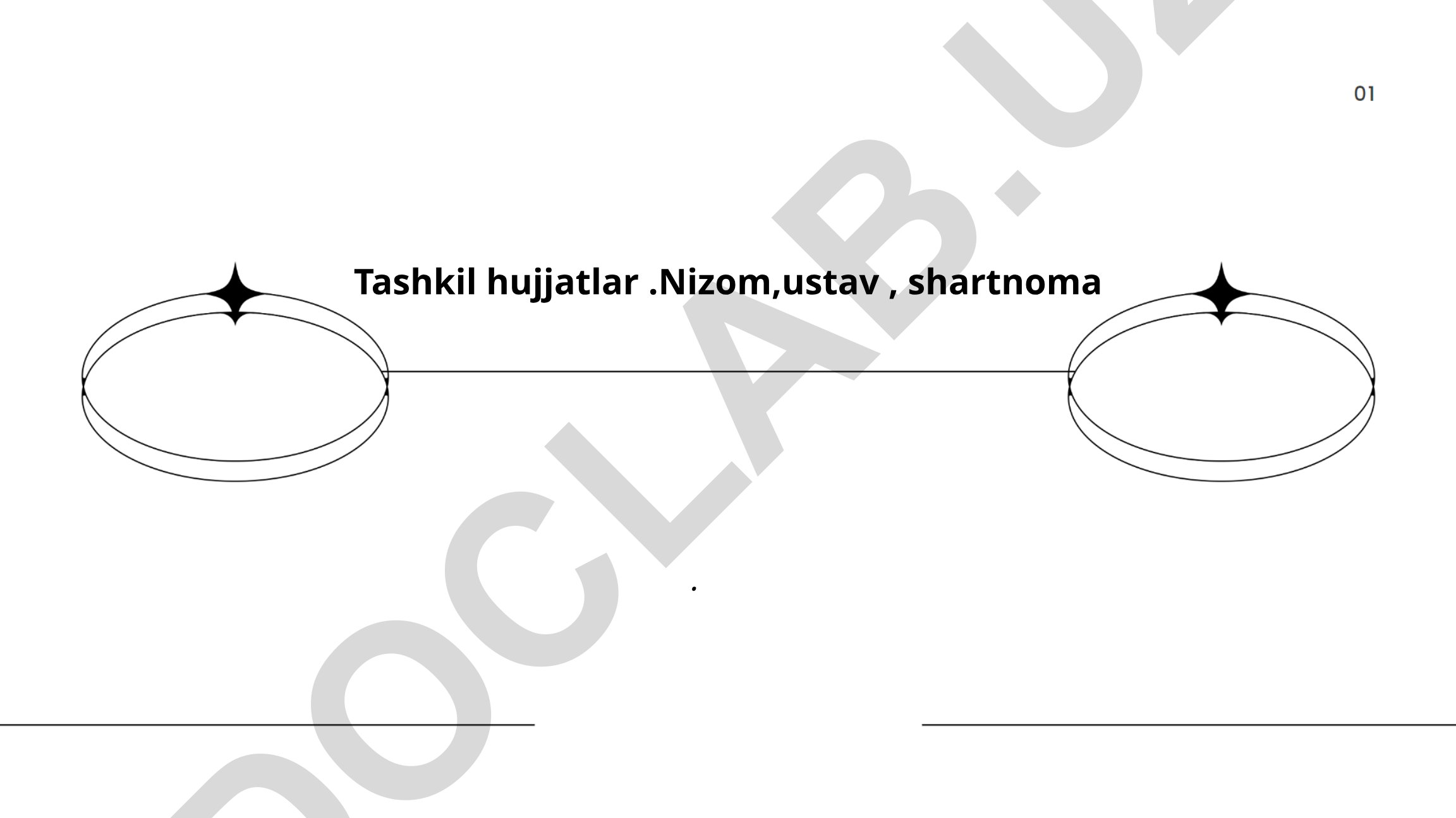 Tashkilot hujjatlari: nizom, ustav va shartnomalar