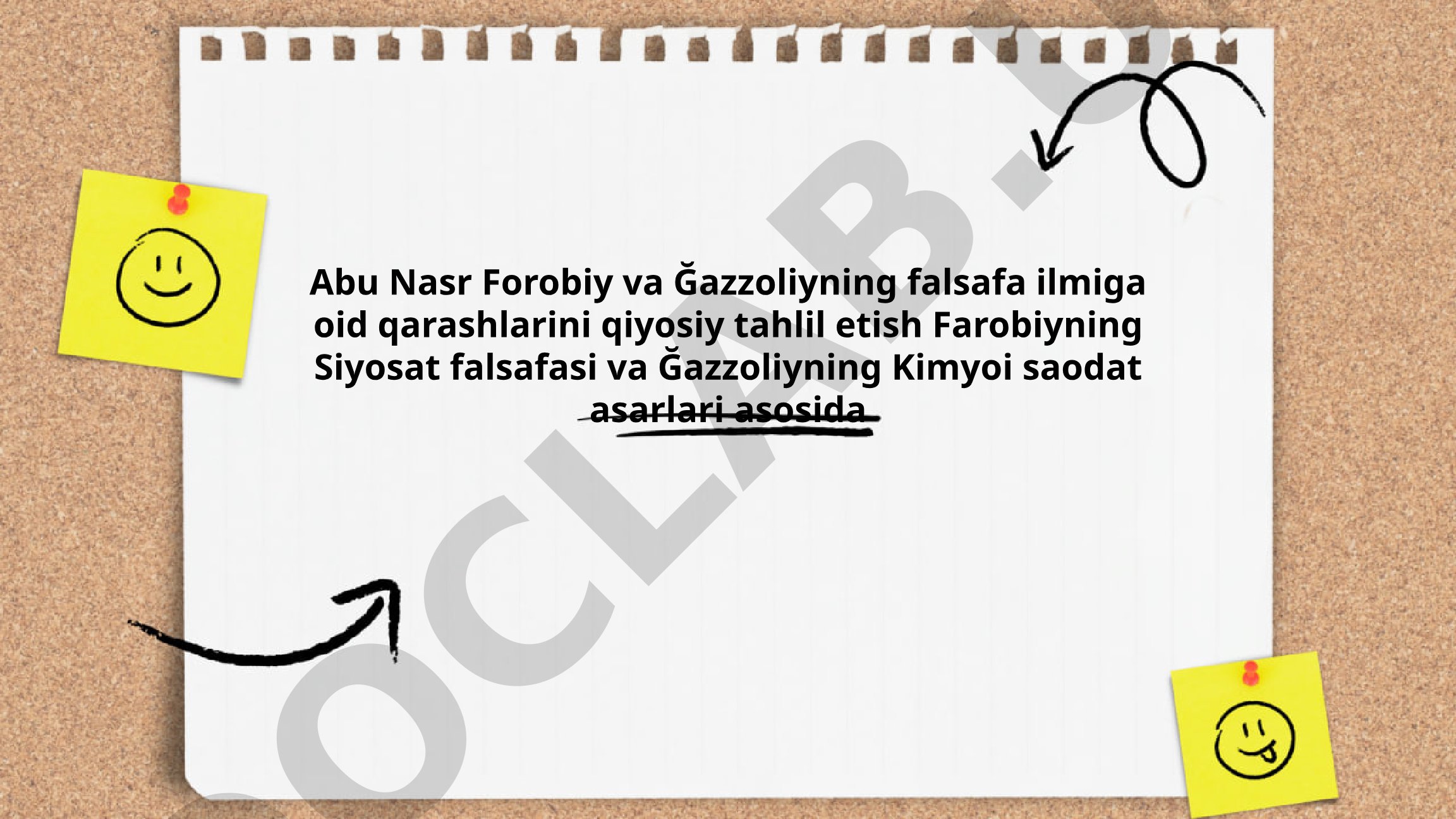 Abu Nasr Forobiy va Ğazzoliyning falsafa ilmiga oid qarashlarini qiyosiy tahlil etish