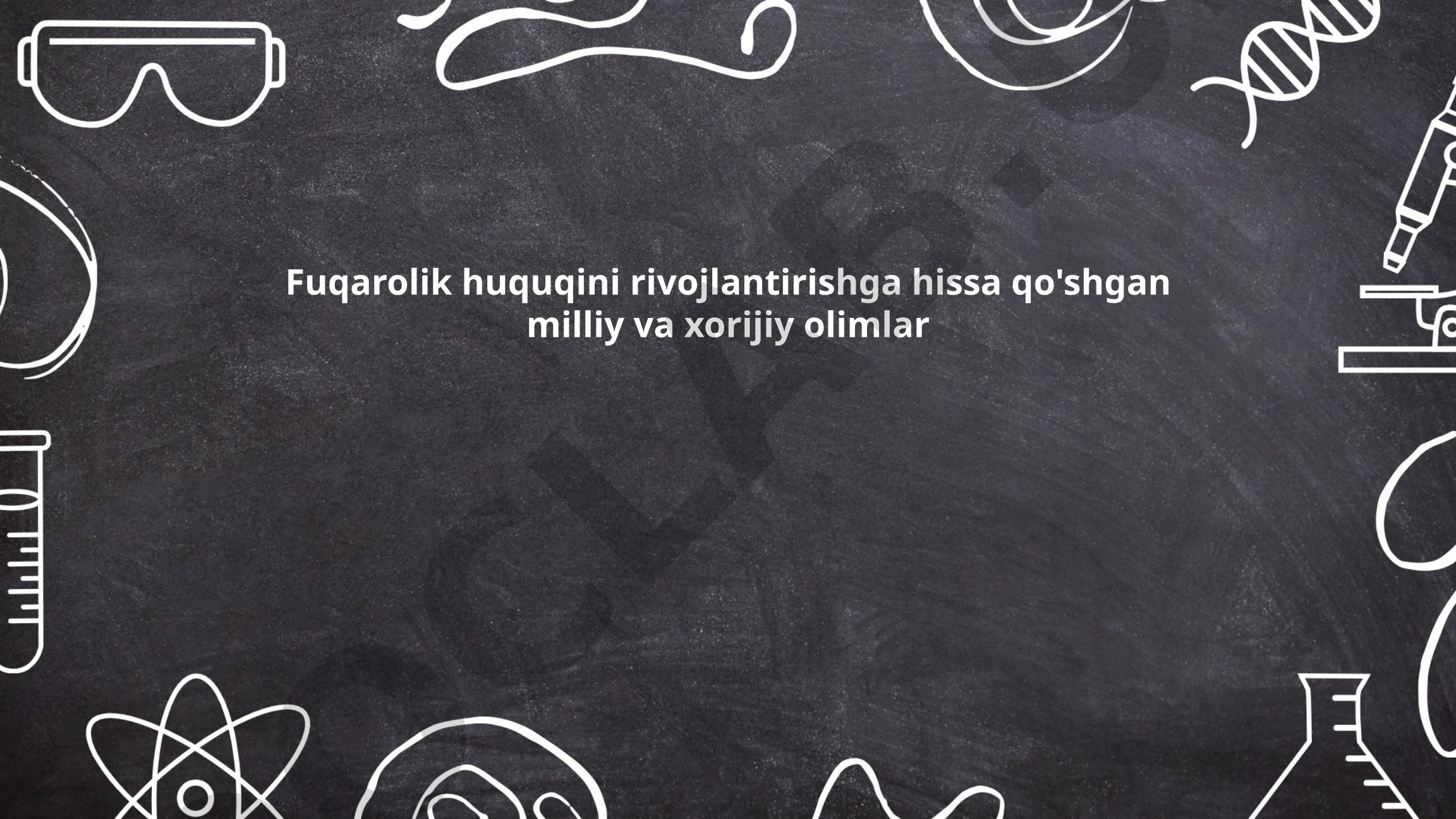 Fuqarolik huquqini rivojlantirishga hissa qo'shgan olimlar