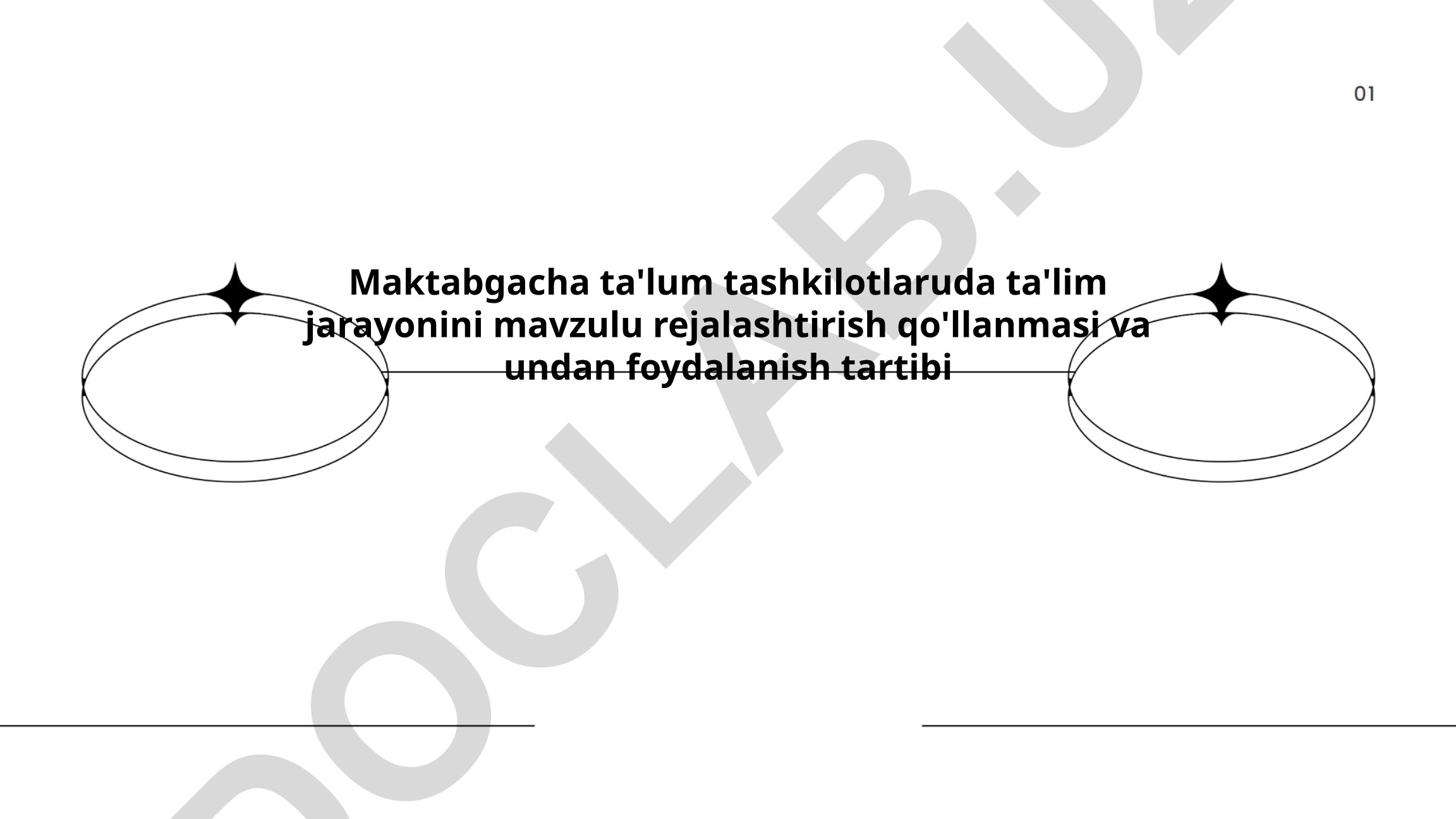 Maktabgacha ta'lim tashkilotlarida ta'lim jarayonini mavzuli rejalashtirish qo'llanmasi