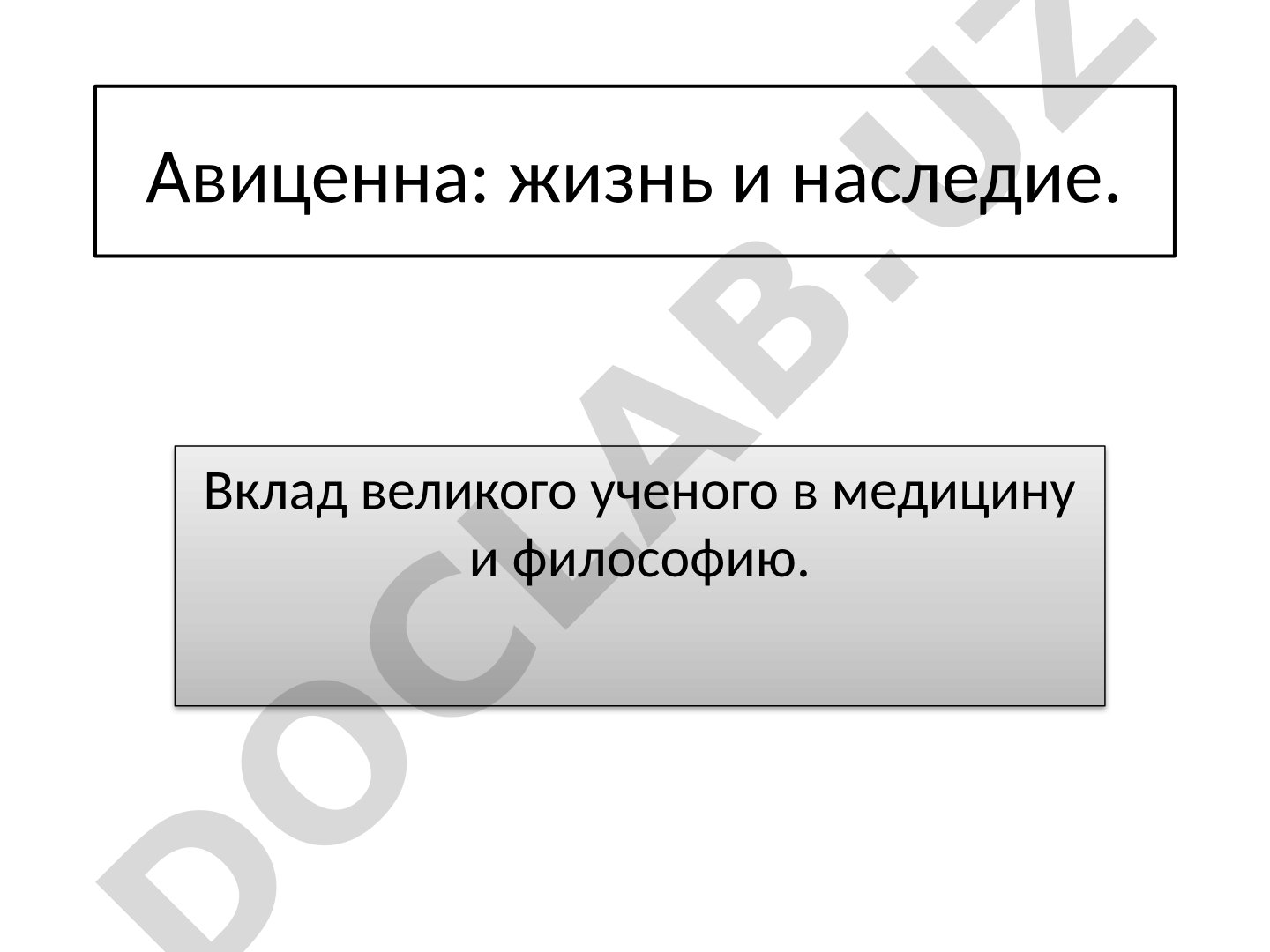 Авиценна: жизнь и наследие. Вклад великого ученого в медицину и философию