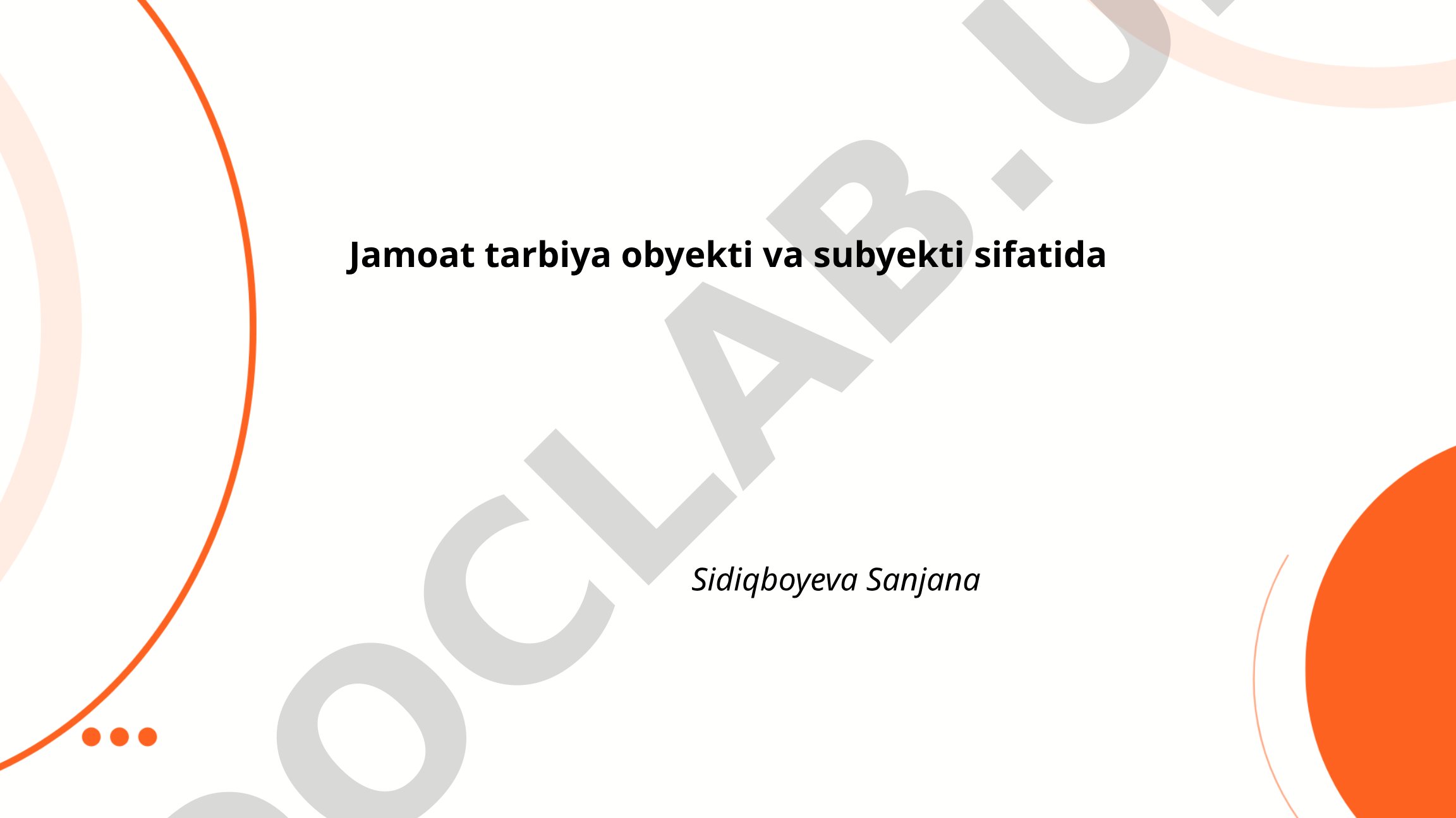 Tarbiya qonuniyatlari, turlari, shakllari va tamoyillari