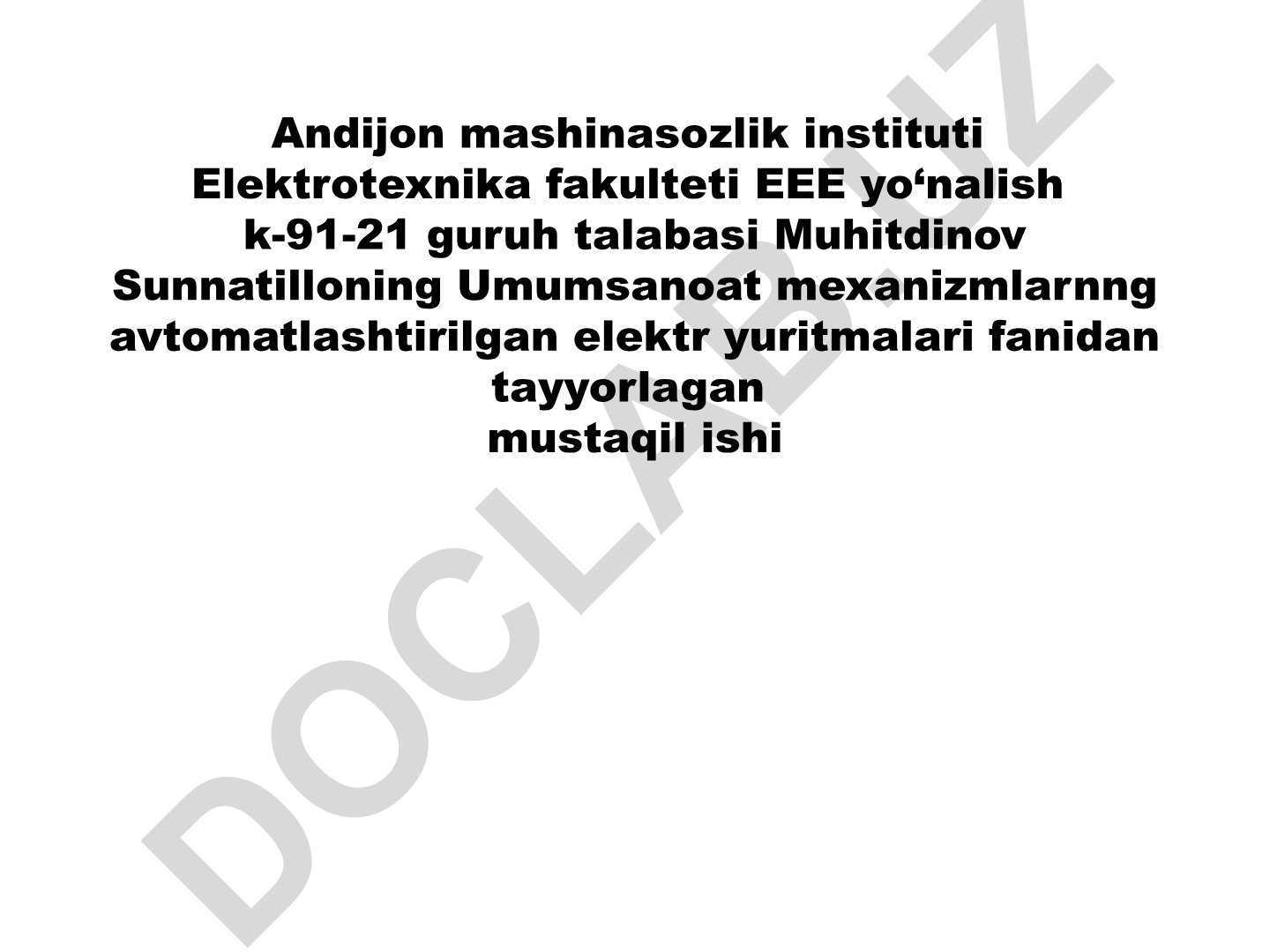 Kran mexanizmlari impuls-kalitli magnit boshqariluvchi elektr yuritmalari