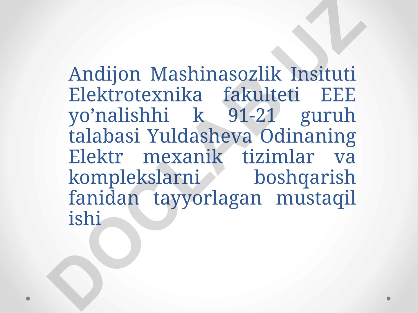 Asinxron motorni ishga tushirish usullari