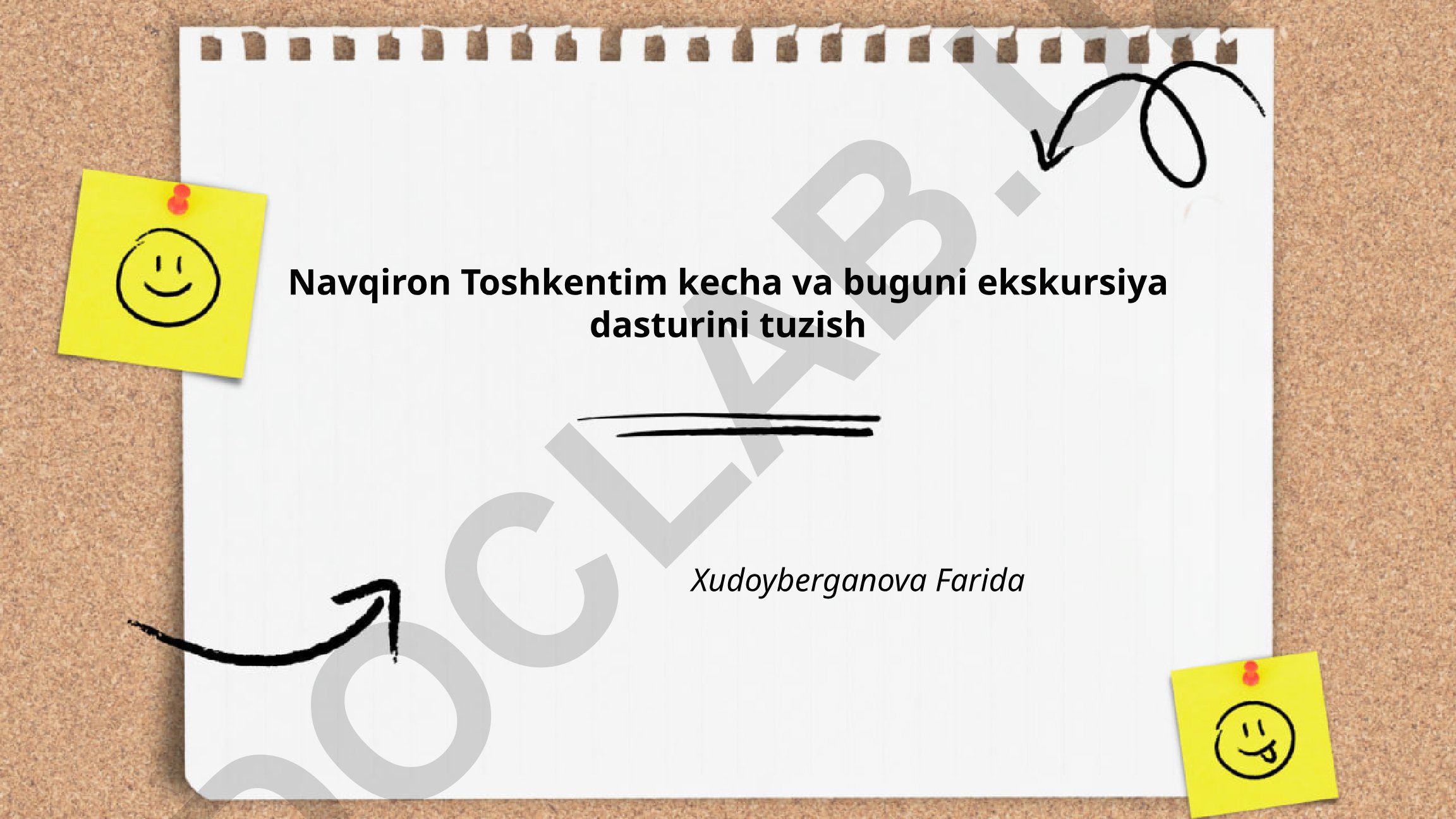 Toshkentning qadimiy tarixi va Amir Temur davri