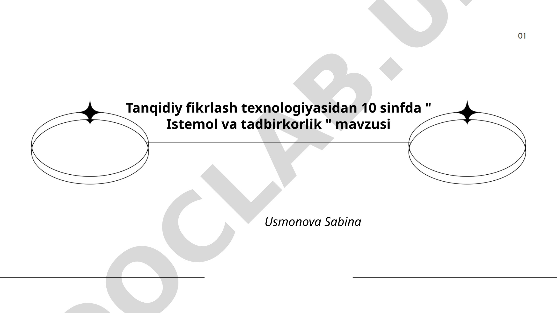 Istemol va tadbirkorlik