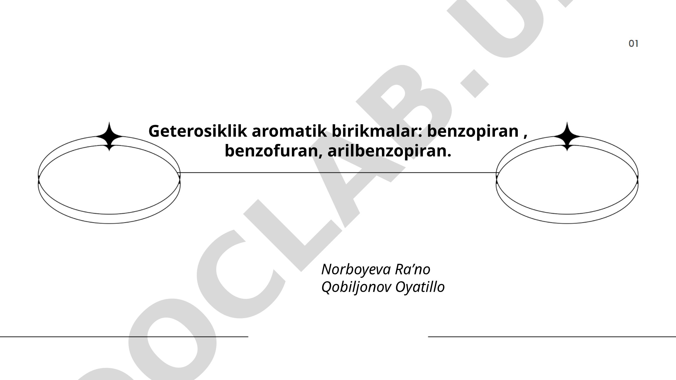Geterosiklik aromatik birikmalar: benzopiran, benzofuran, arilbenzopiran