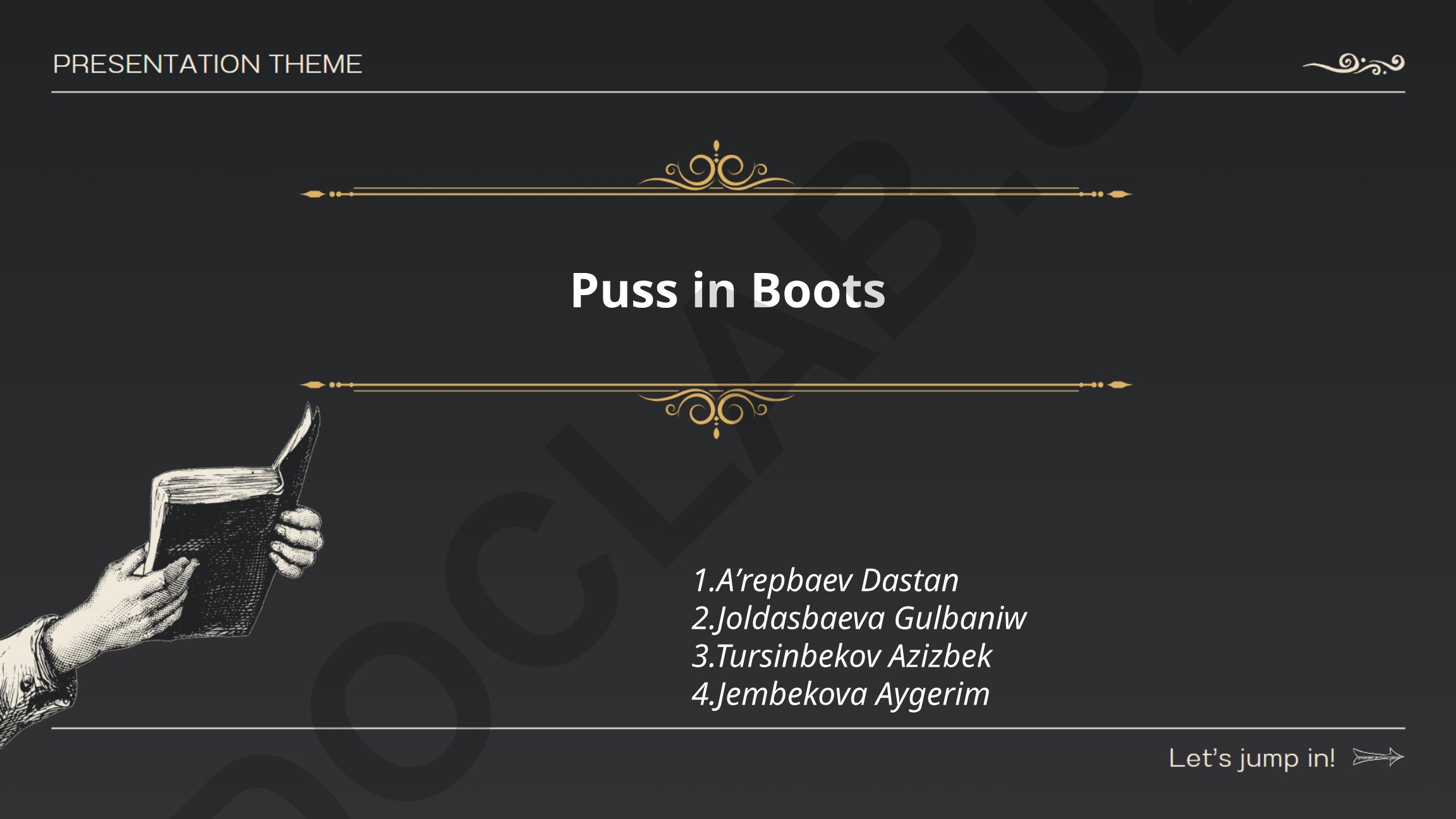 Puss in Boots: Origin, Character Analysis and Themes
