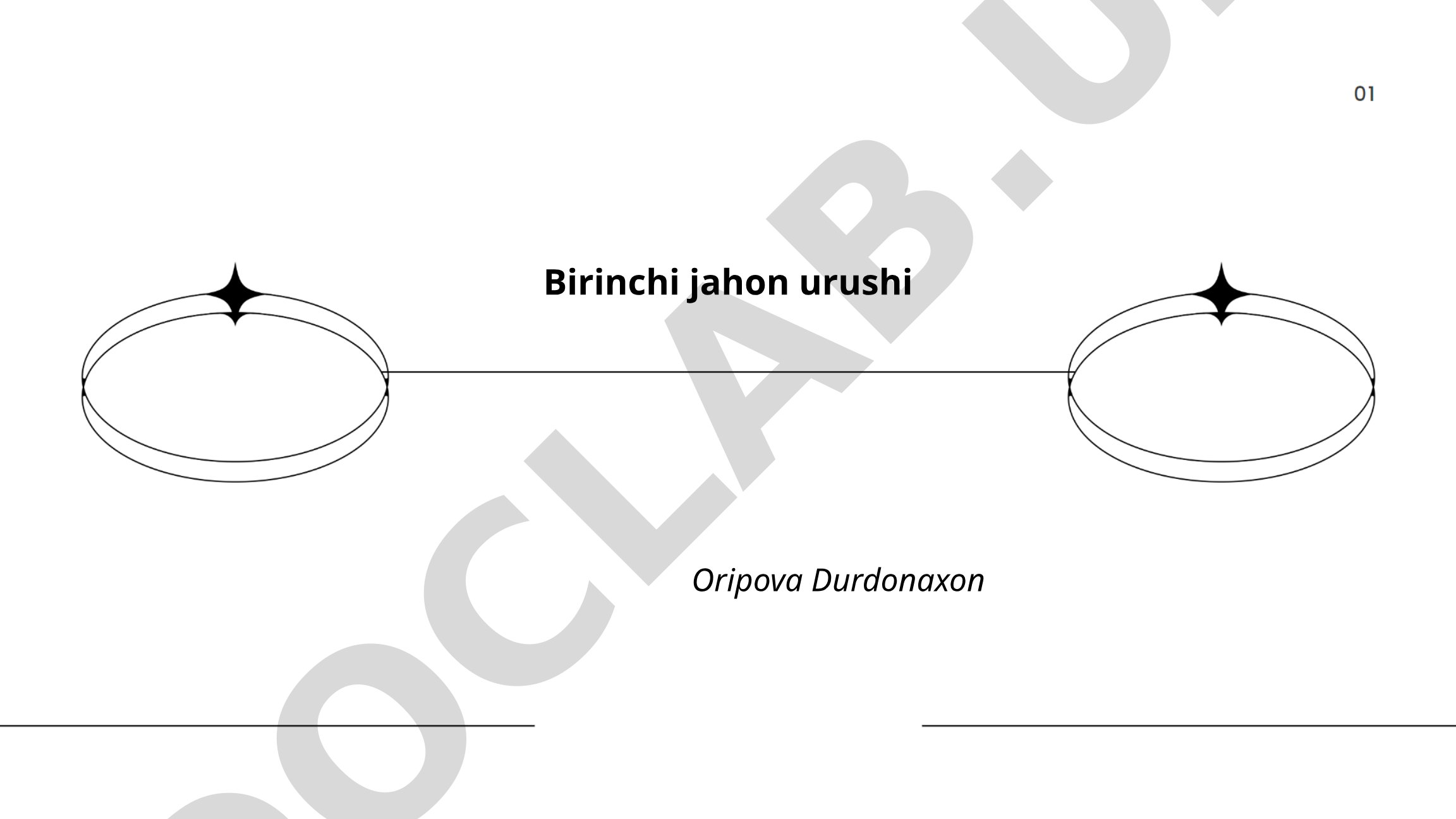Birinchi jahon urushi sabablari va davlatlarning qo'shilishi