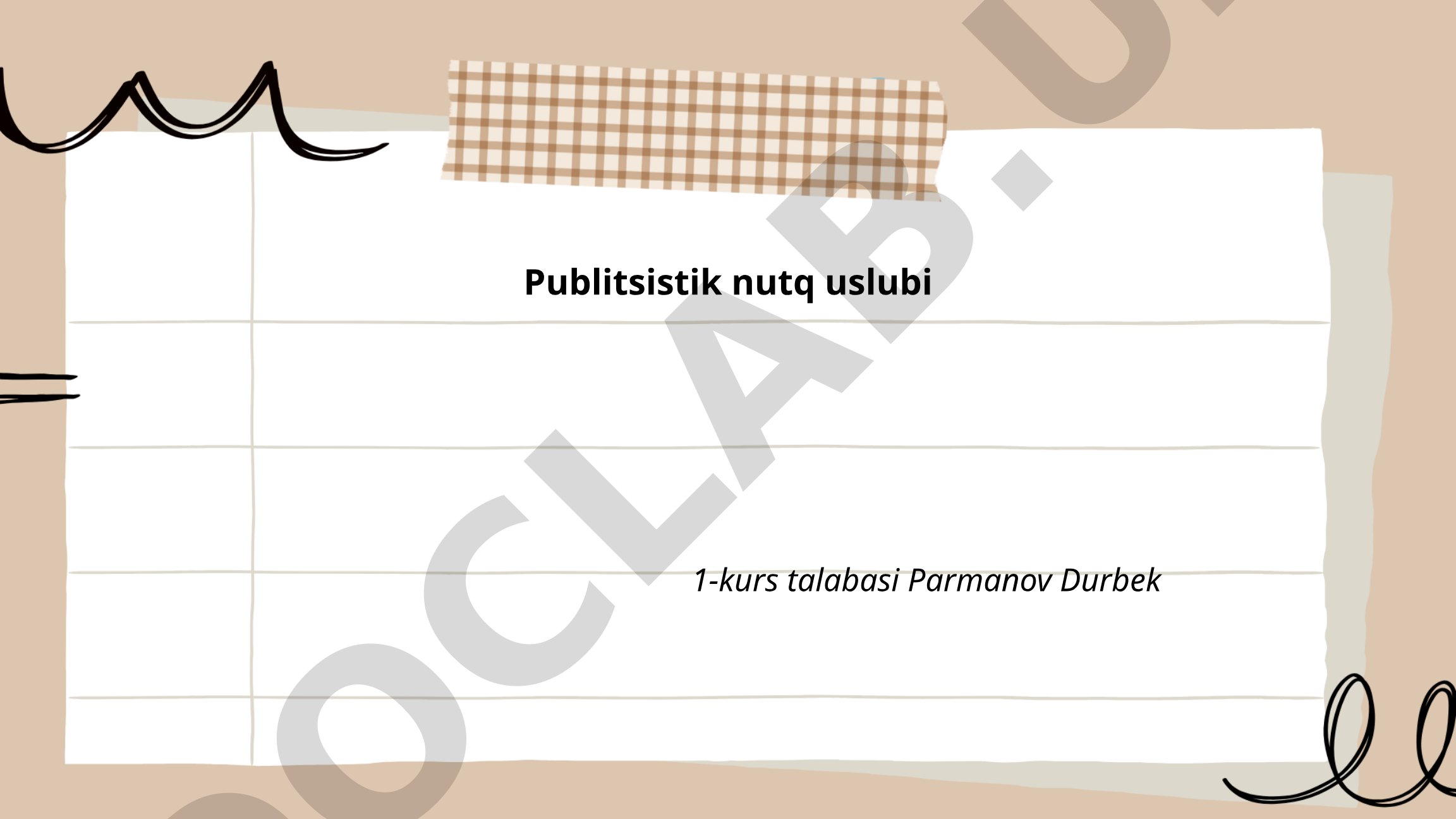 Publitsistik nutq uslubi