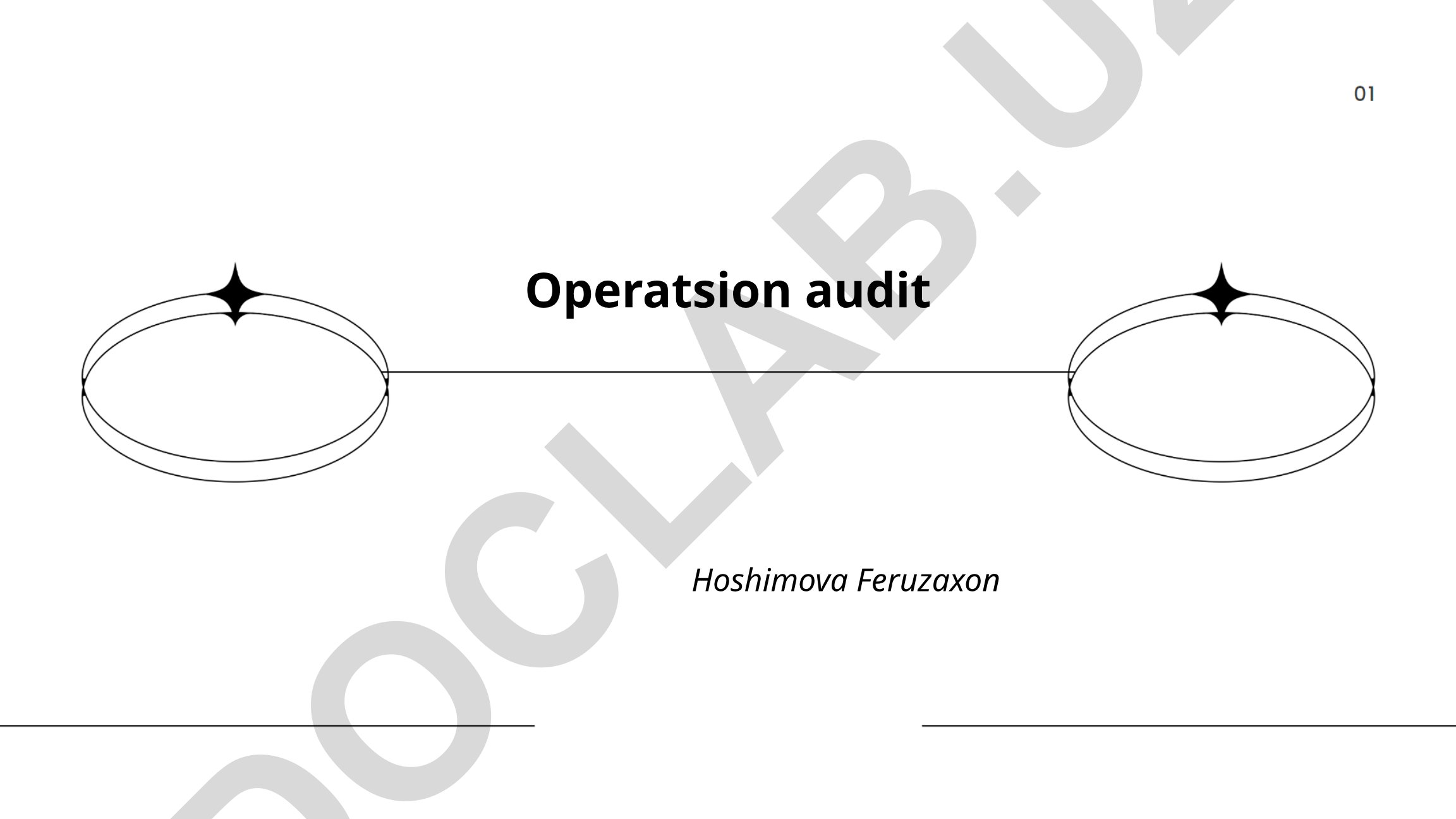 Operatsion auditning maqsadi, metodologiyasi va ichki nazorat bilan bog'liqligi