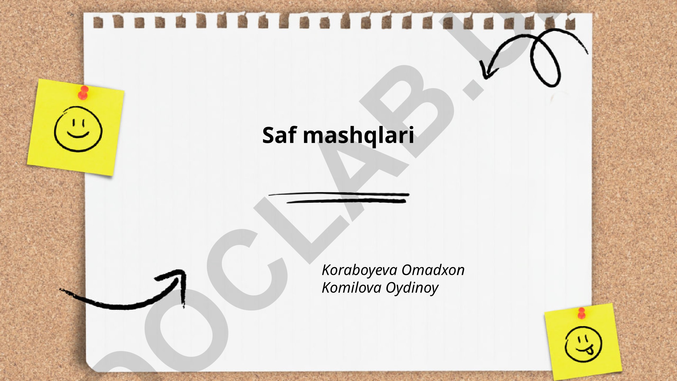 Saf mashqlari va harbiy yurish texnikasi