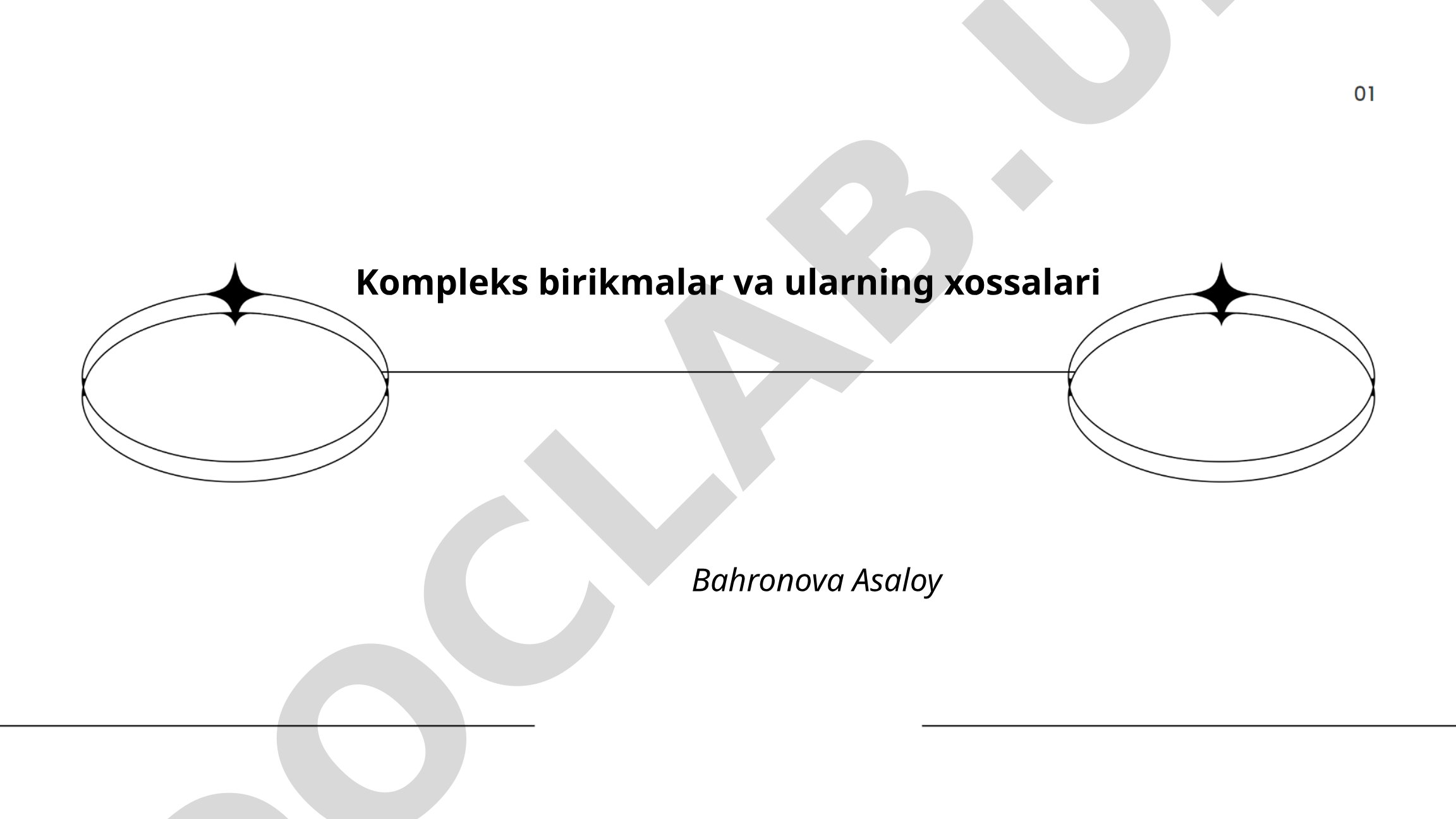 Kompleks birikmalar va ularning xossalari