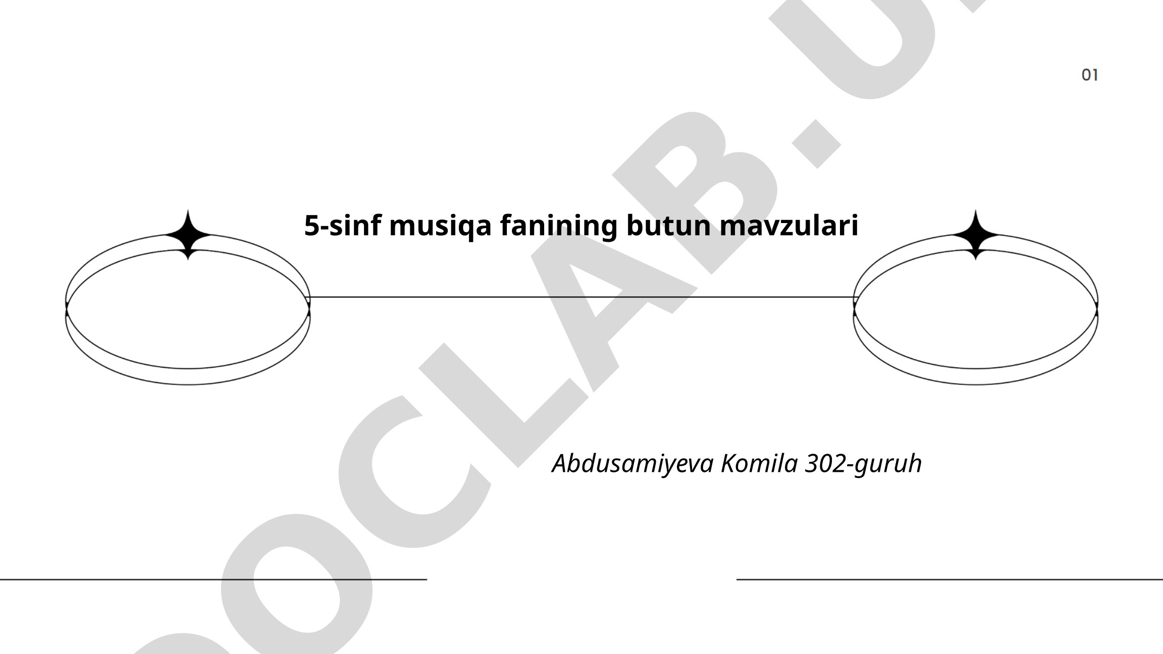 5-sinf musiqa fanining asosiy tushunchalari va xususiyatlari