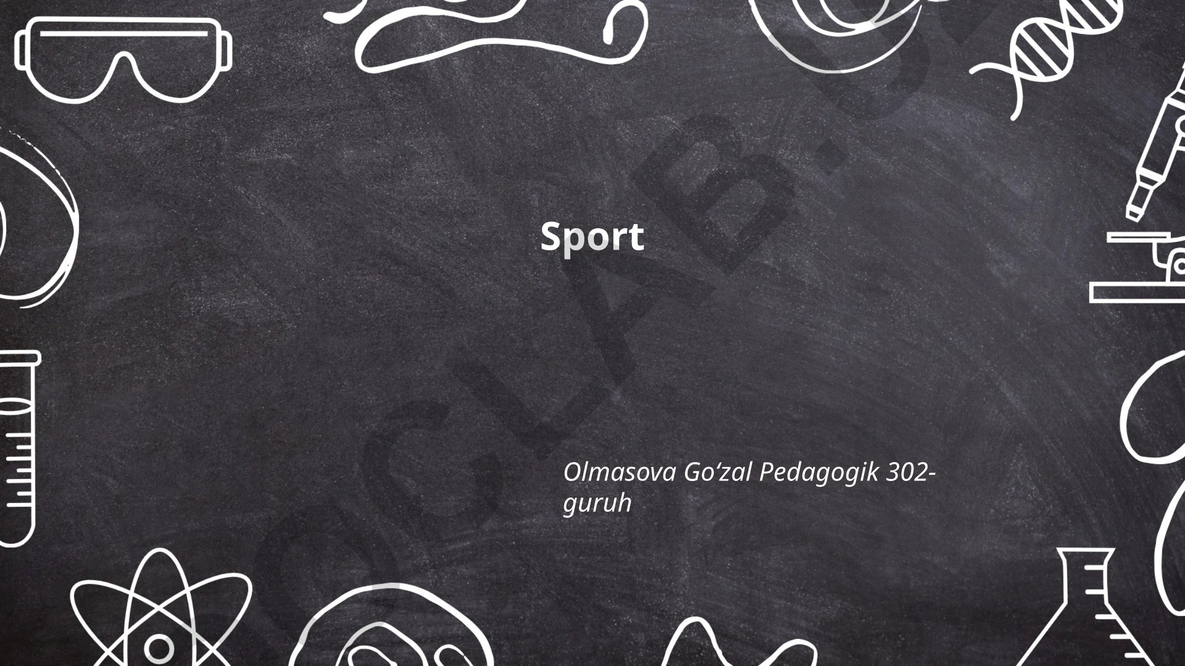 Sport tarixi va yirik sport tadbirlari