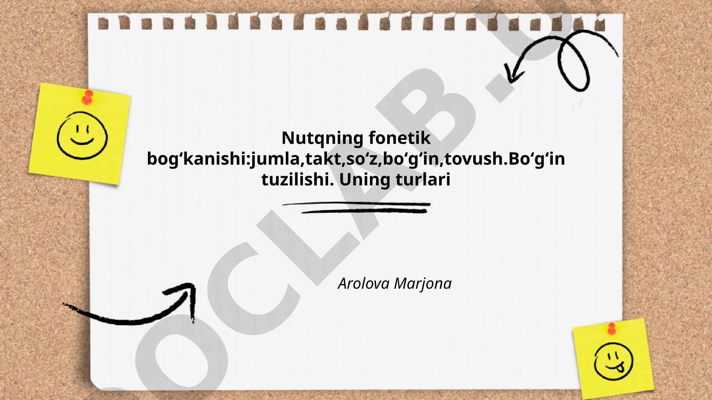 Nutqning fonetik bogʻlanishi va jumla ritmi