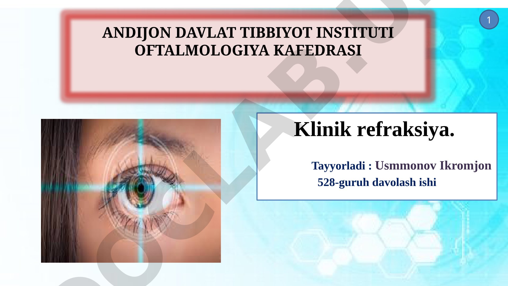 Klinik refraksiya