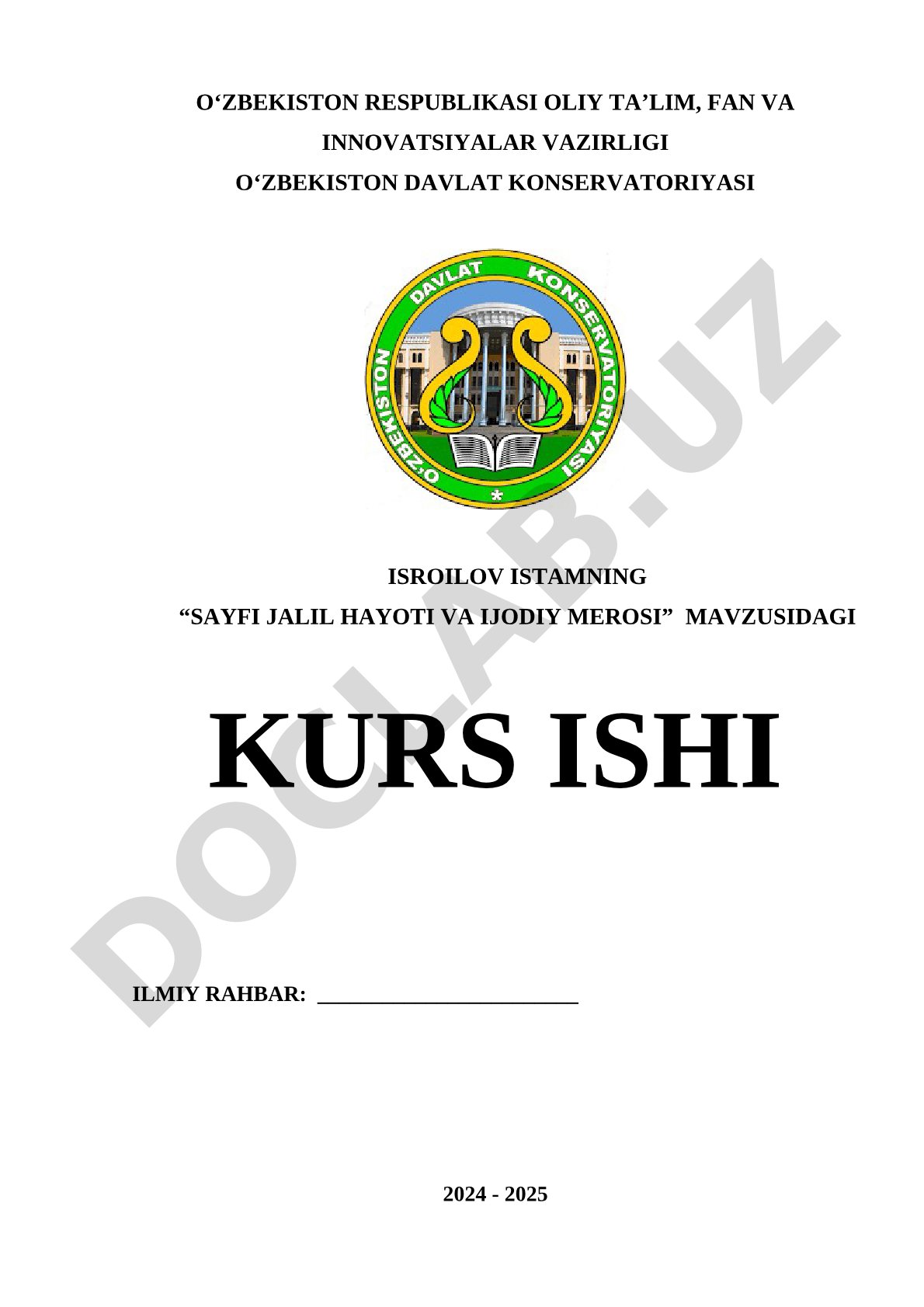 Sayfi Jalil hayoti va ijodiy merosi
