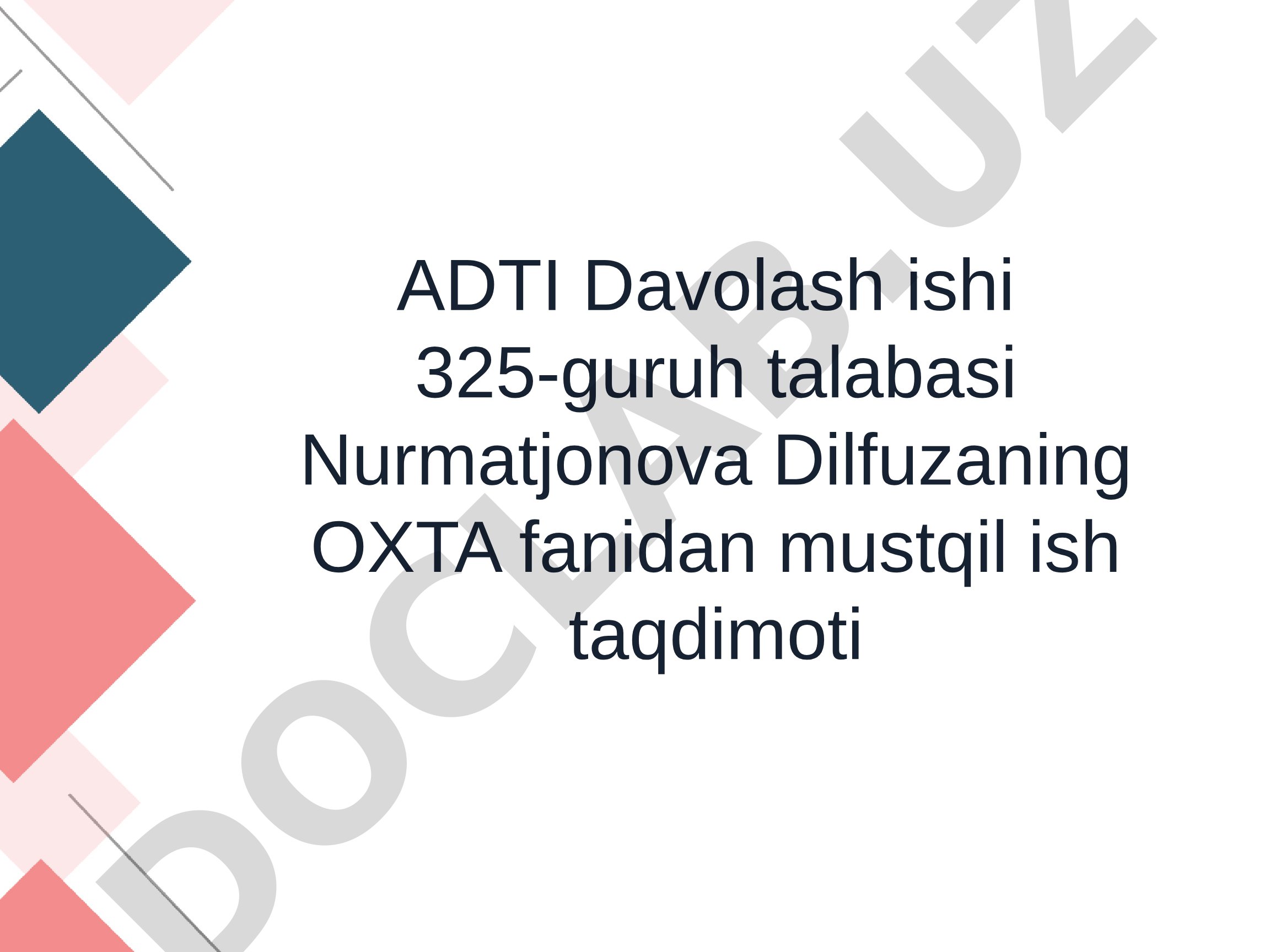 Proktologiya amaliyotida qo'llaniladigan zamonaviy usullar: Tos tubi prolapsi muammosi
