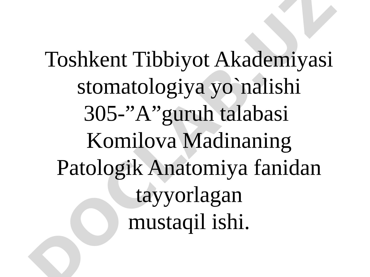 O't-tosh kasalligi