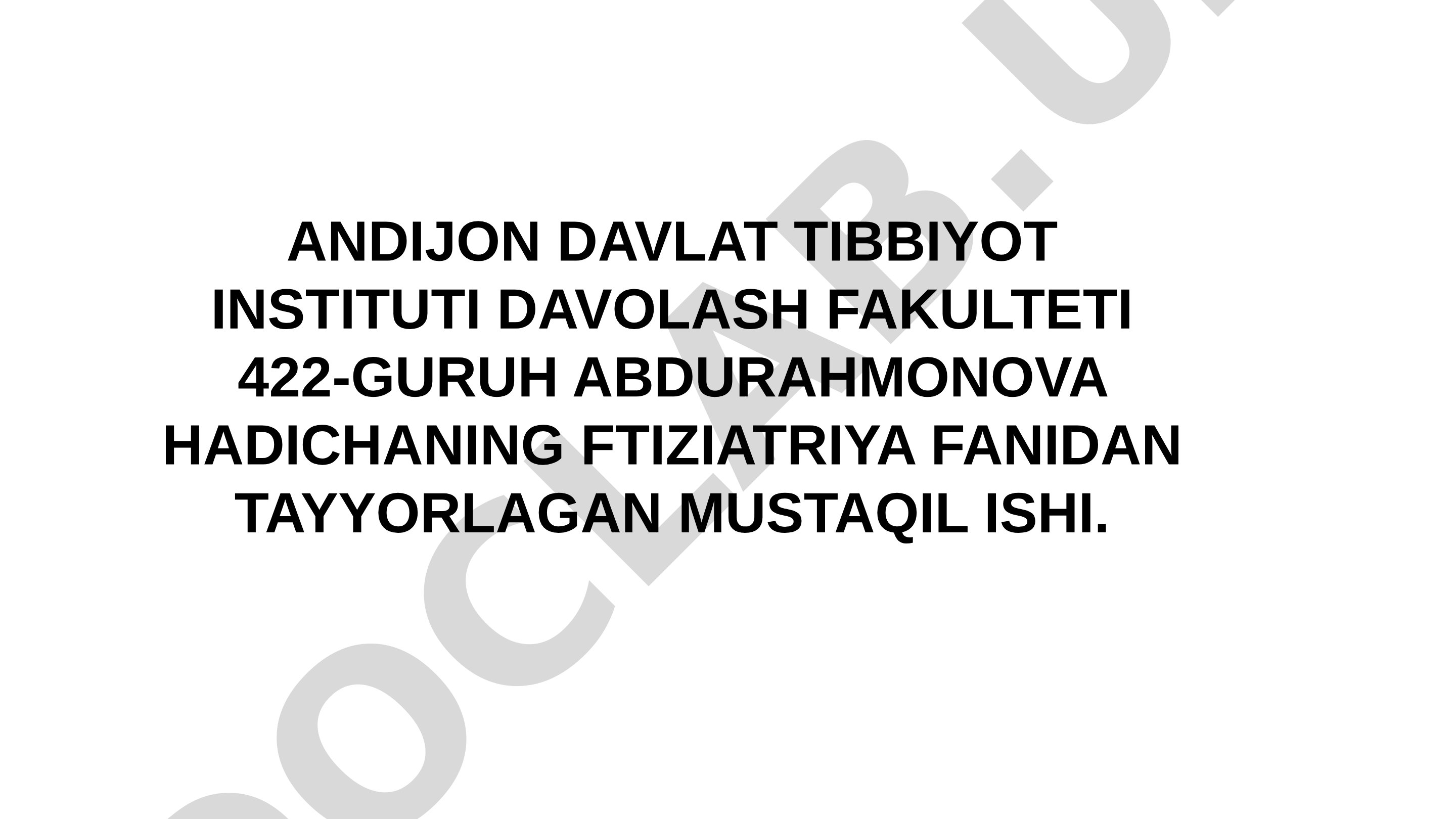 O'pkaning funksional morfologiyasi va o'pka tuberkulyozining morfologik ko'rinishi
