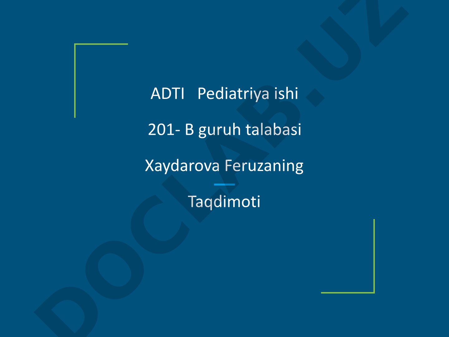 O'tkir revmatik isitma (Sokolskoy – Buyo kasalligi)