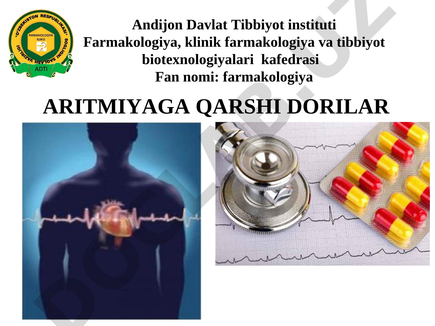 Aritmiyaga qarshi dorilar va yurak aritmiyalari