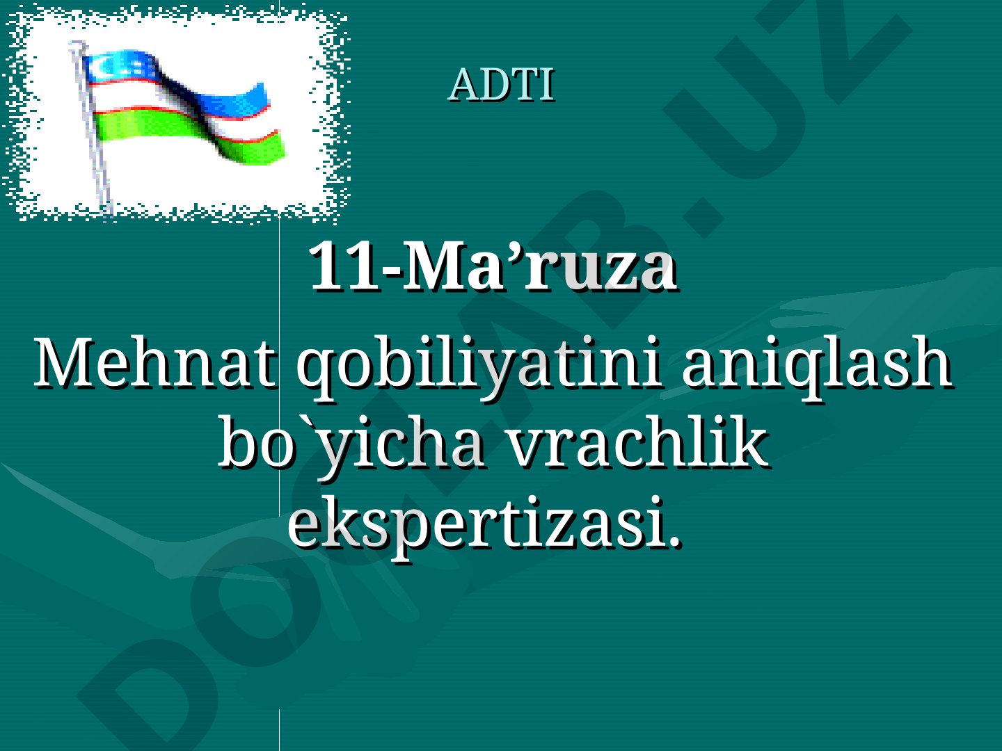 Mehnat qobiliyatini aniqlash bo'yicha vrachlik ekspertizasi va ijtimoiy sug'urta