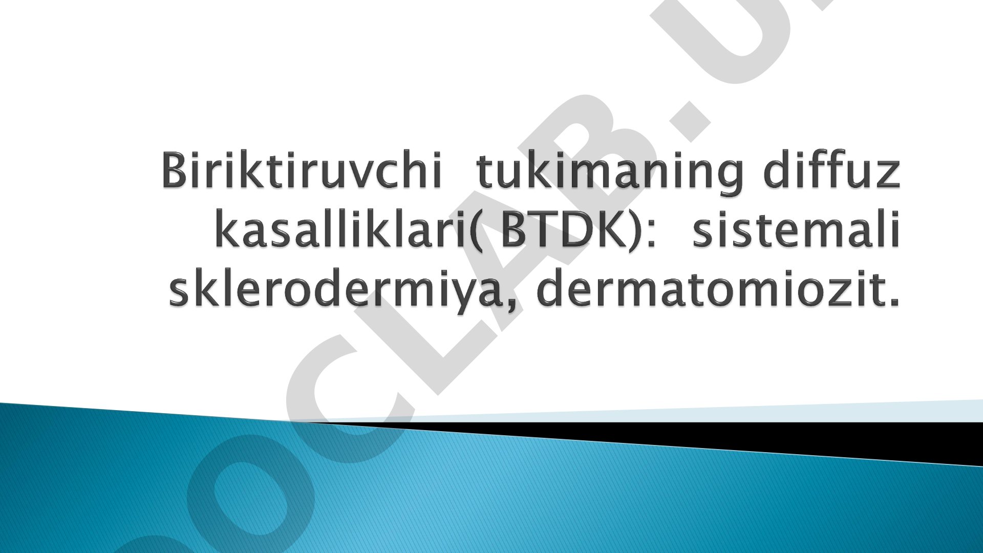 Sistemali sklerodermiya etiologiyasi