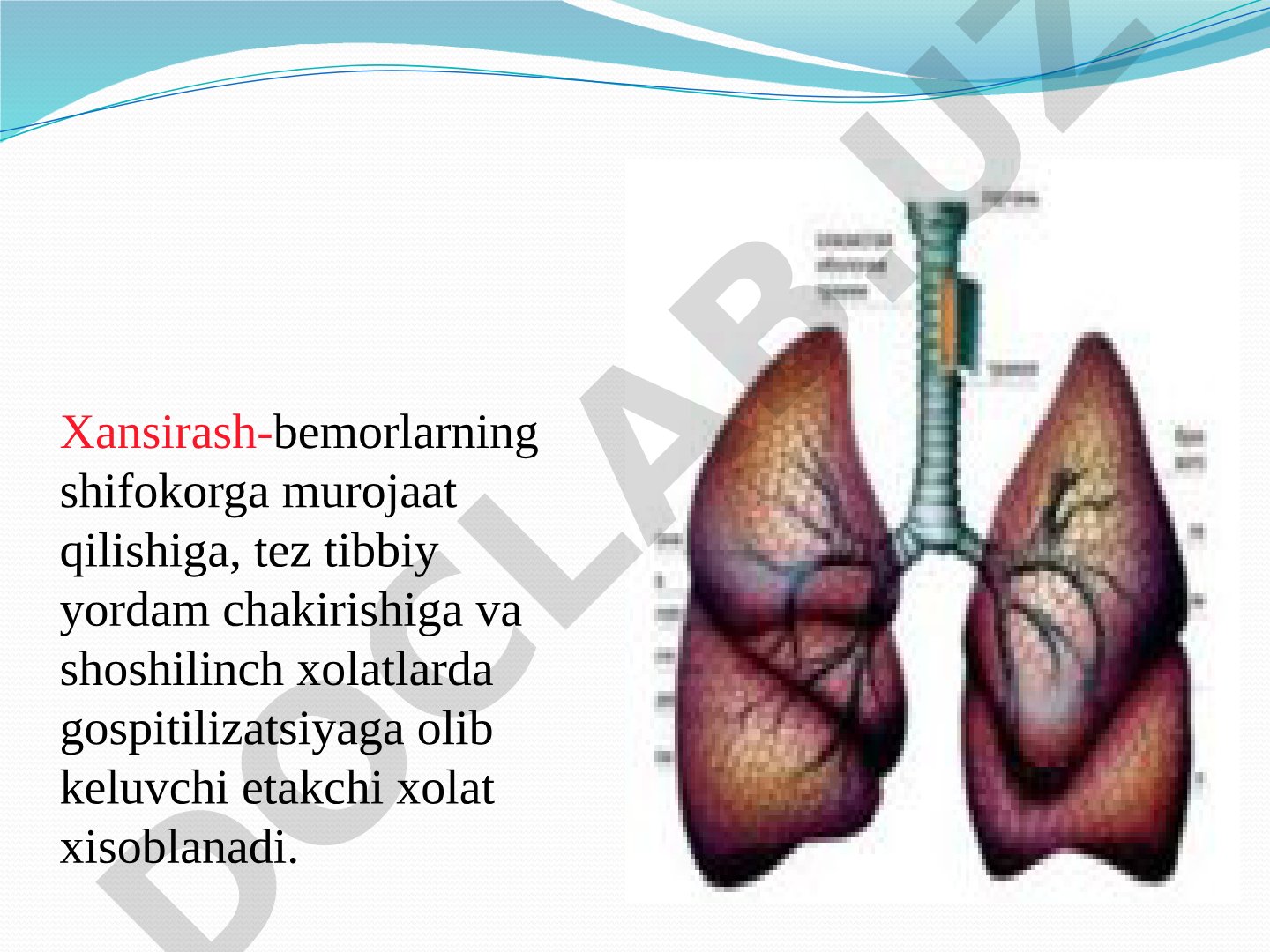 Nafas etishmovchiligi va bronxial astma: belgilari, baxolash va klassifikatsiya