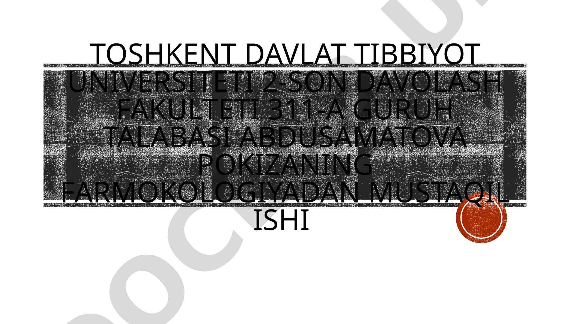 Aktoprotektorlar va ularni sport tibbiyotida qoʻllanilishi