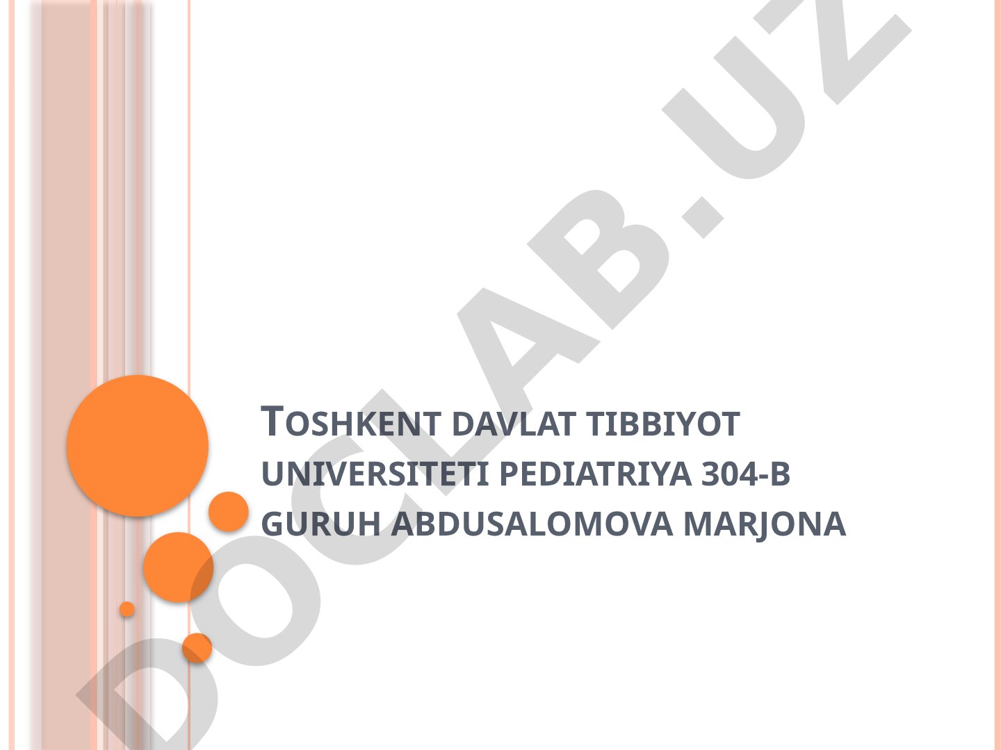 Kontrasepsiya vositalari. Probiotiklar va prebiotiklar