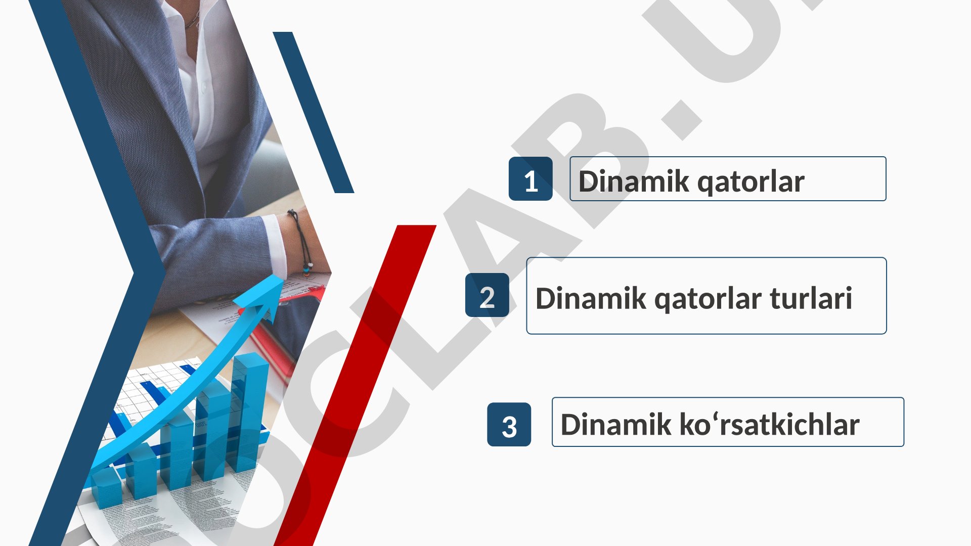 Dinamik qatorlar va ularning turlari