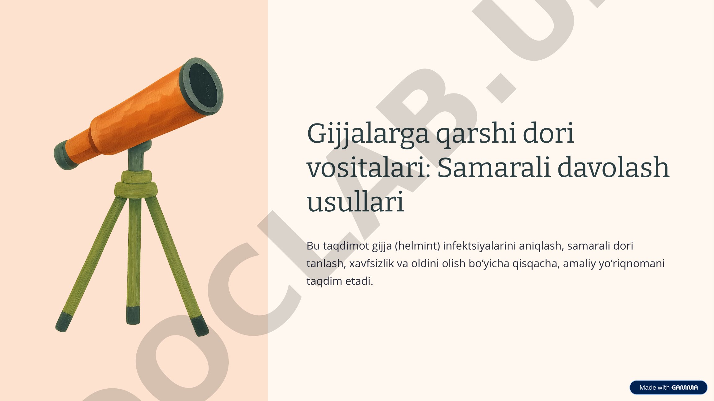 Gijjalarga qarshi dori vositalari: Samarali davolash usullari