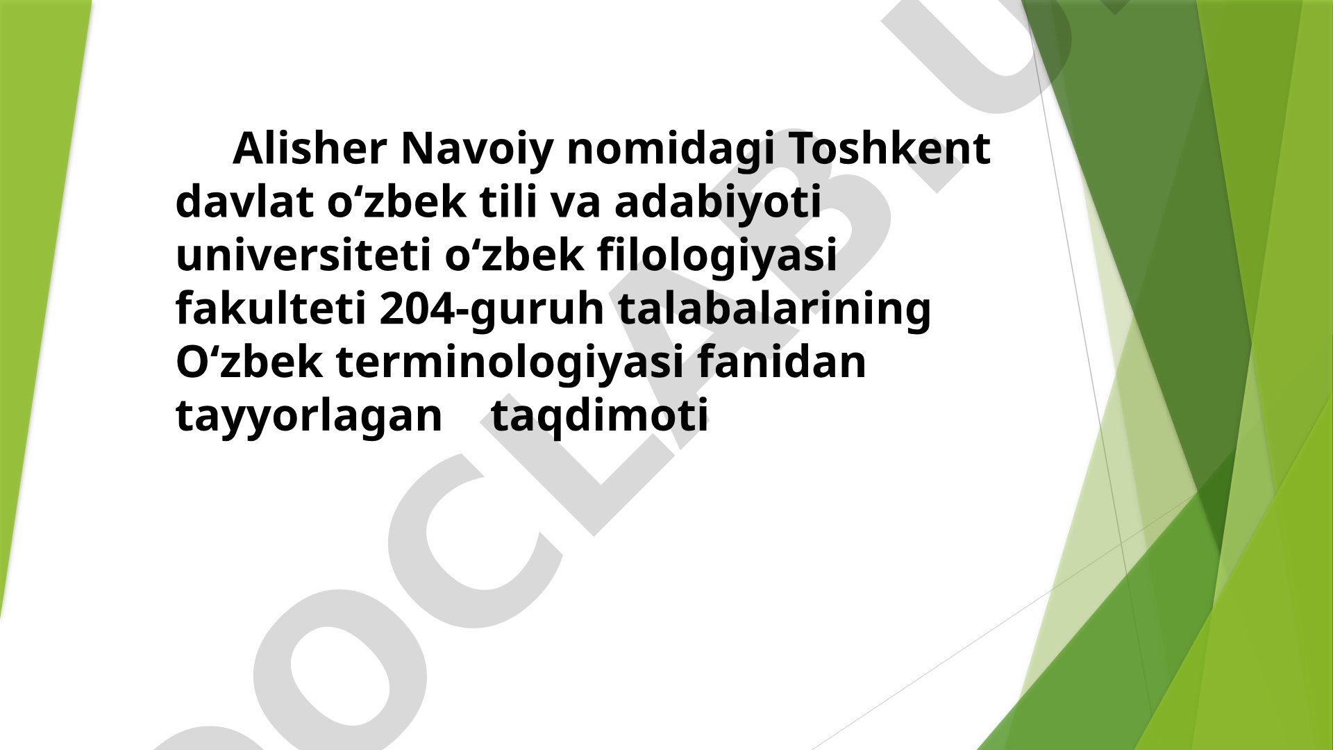 Mustaqillik davri o'zbek terminologiyasi va so'z o'zlashtirish