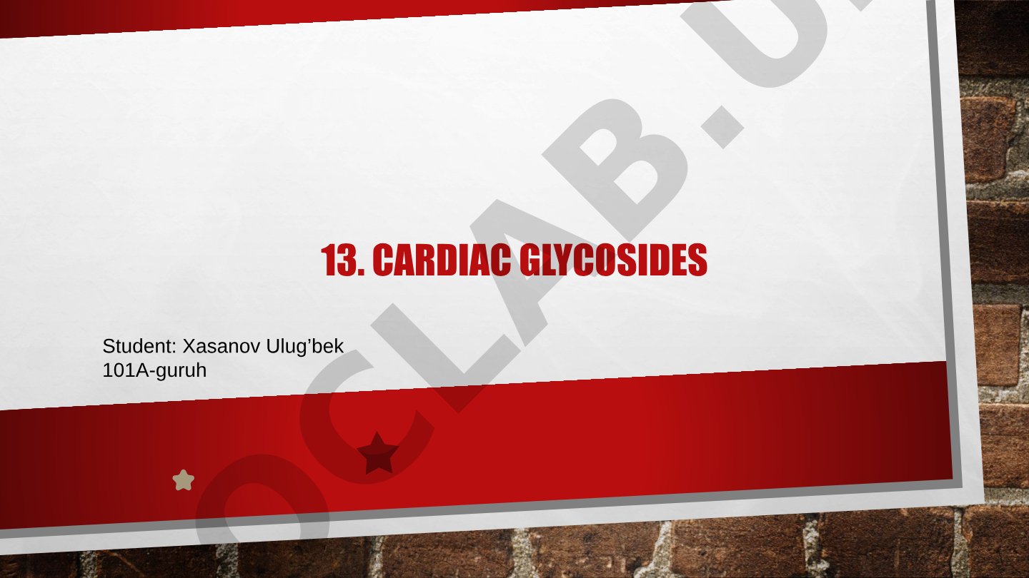 Cardiac Glycosides