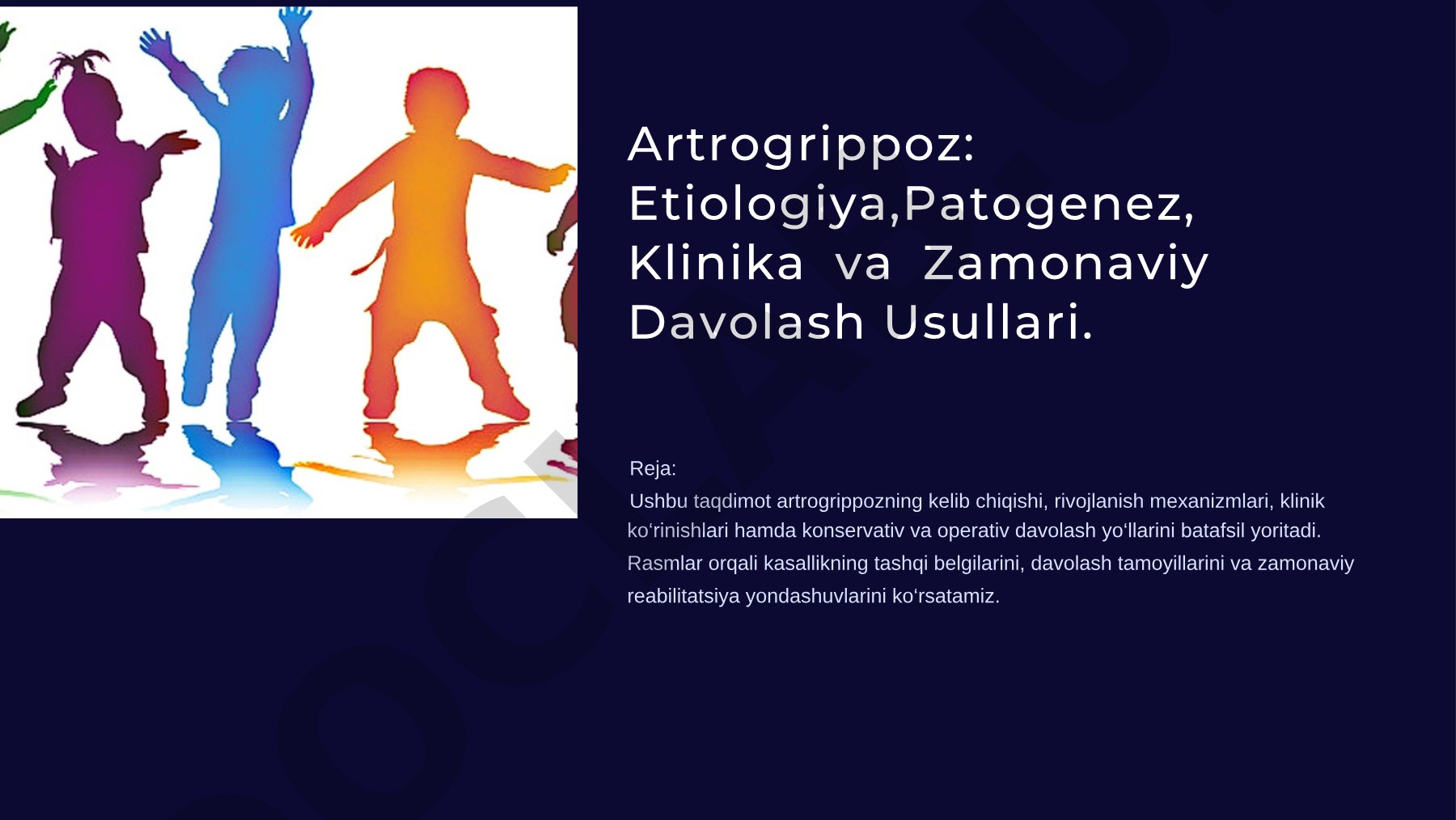 Artrogrippoz: Etiologiya, Patogenez, Klinika va Zamonaviy Davolash Usullari