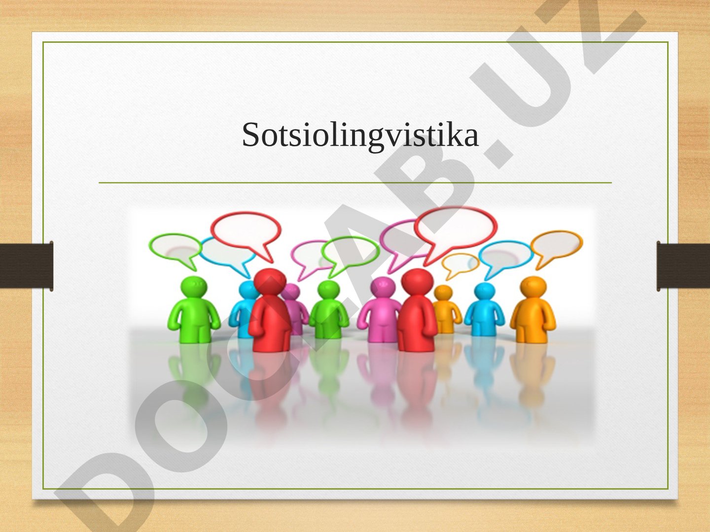 Sotsiolingvistika: Lisoniy hamjamiyatning muloqot vositalari
