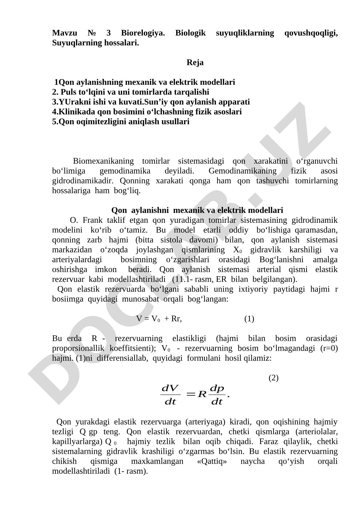 Biorelogiya. Biologik suyuqliklarning qovushqoqligi, Suyuqlarning hossalari