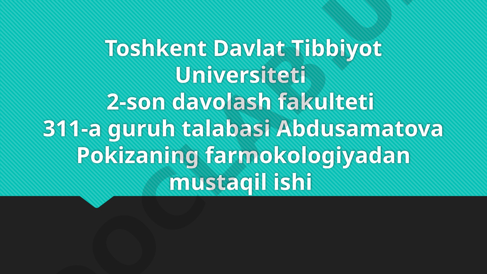 Sodda jonivorlarga qarshi vositalar. Sulfanilamid preparatlar