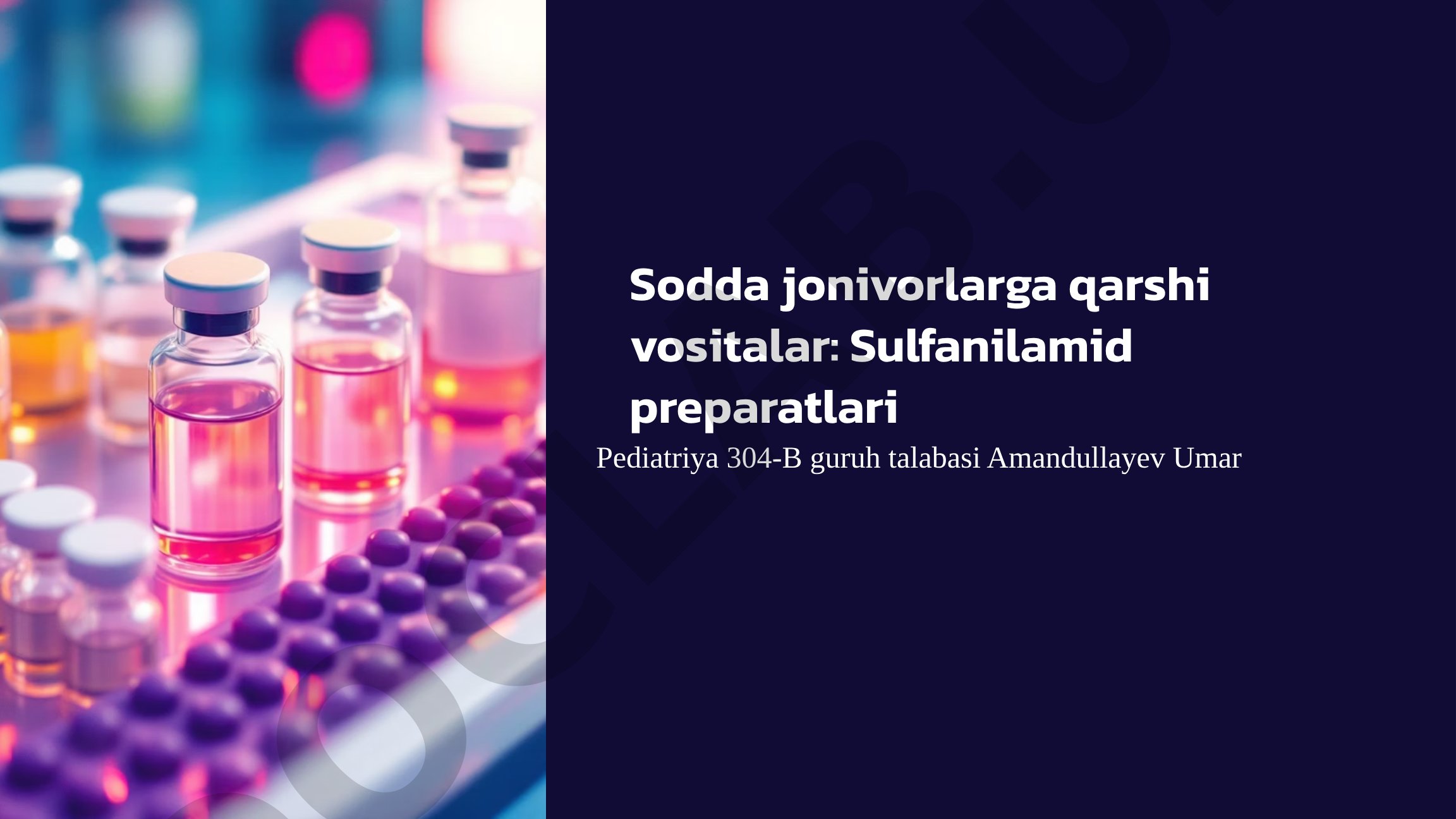 Sulfanilamid preparatlari