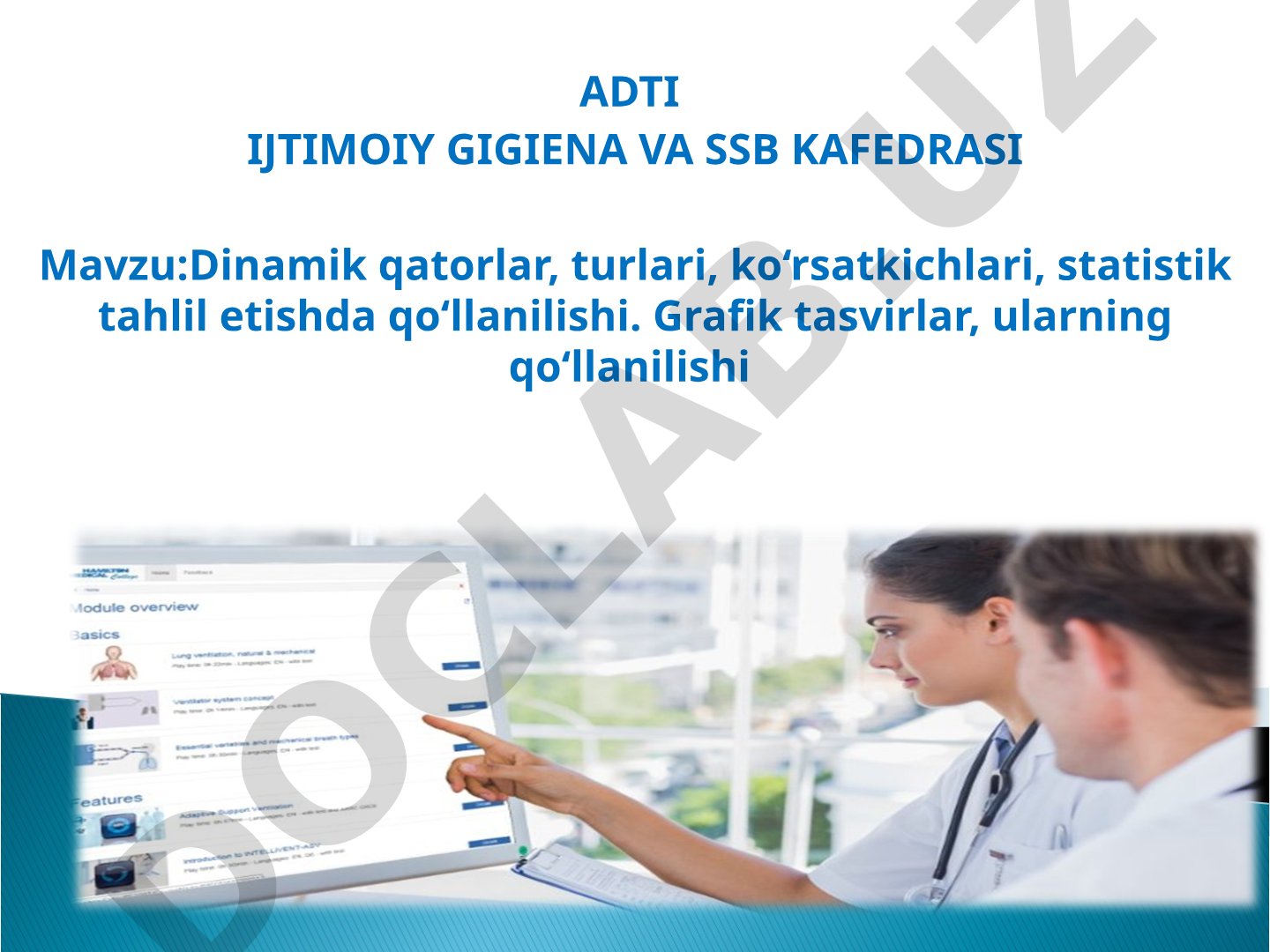 Dinamik qatorlar, turlari, ko‘rsatkichlari, statistik tahlil etishda qo‘llanilishi