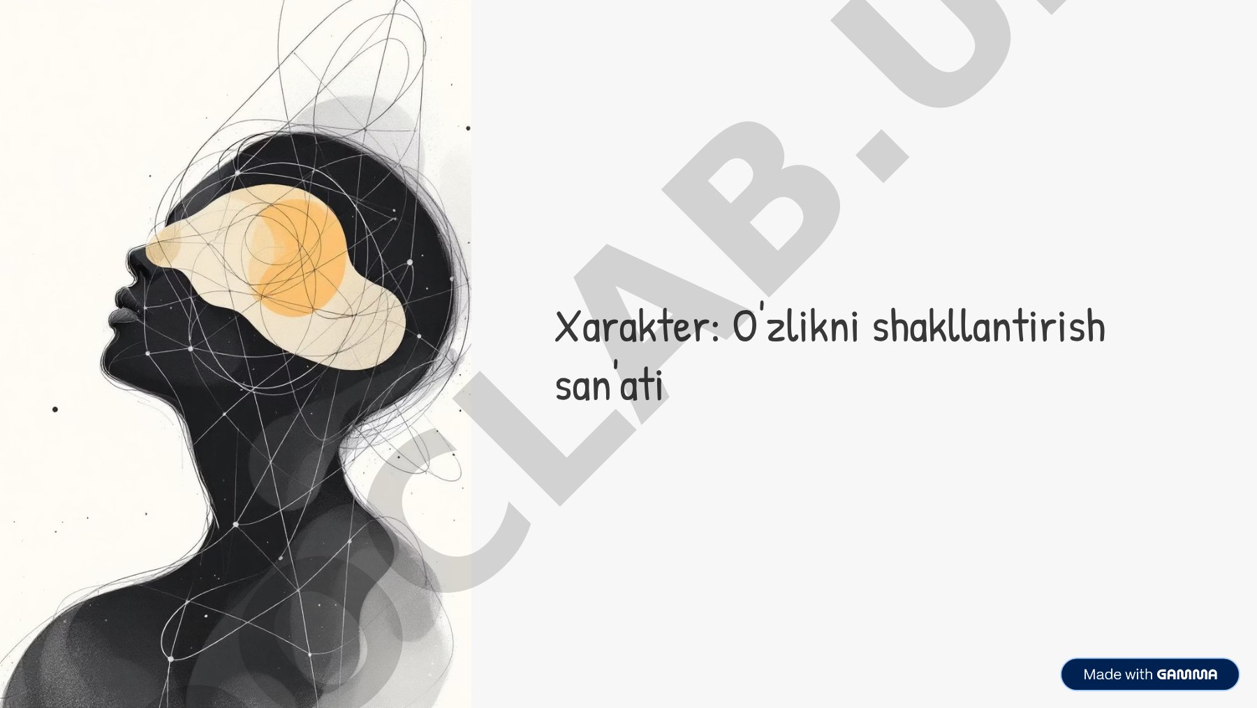 Xarakterning shakllanishi va uning komponentlari