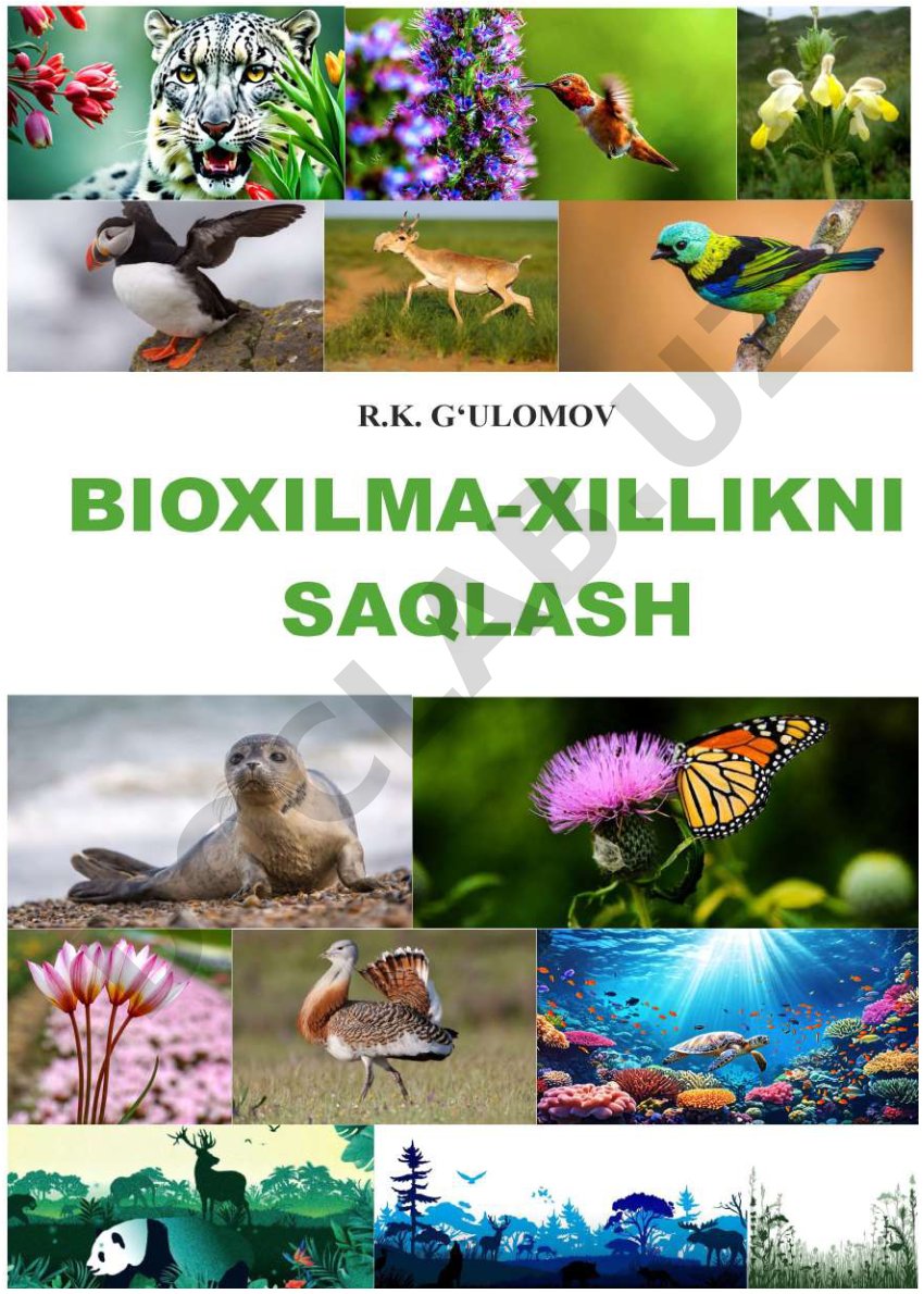 Bioxilma-xillikni saqlash