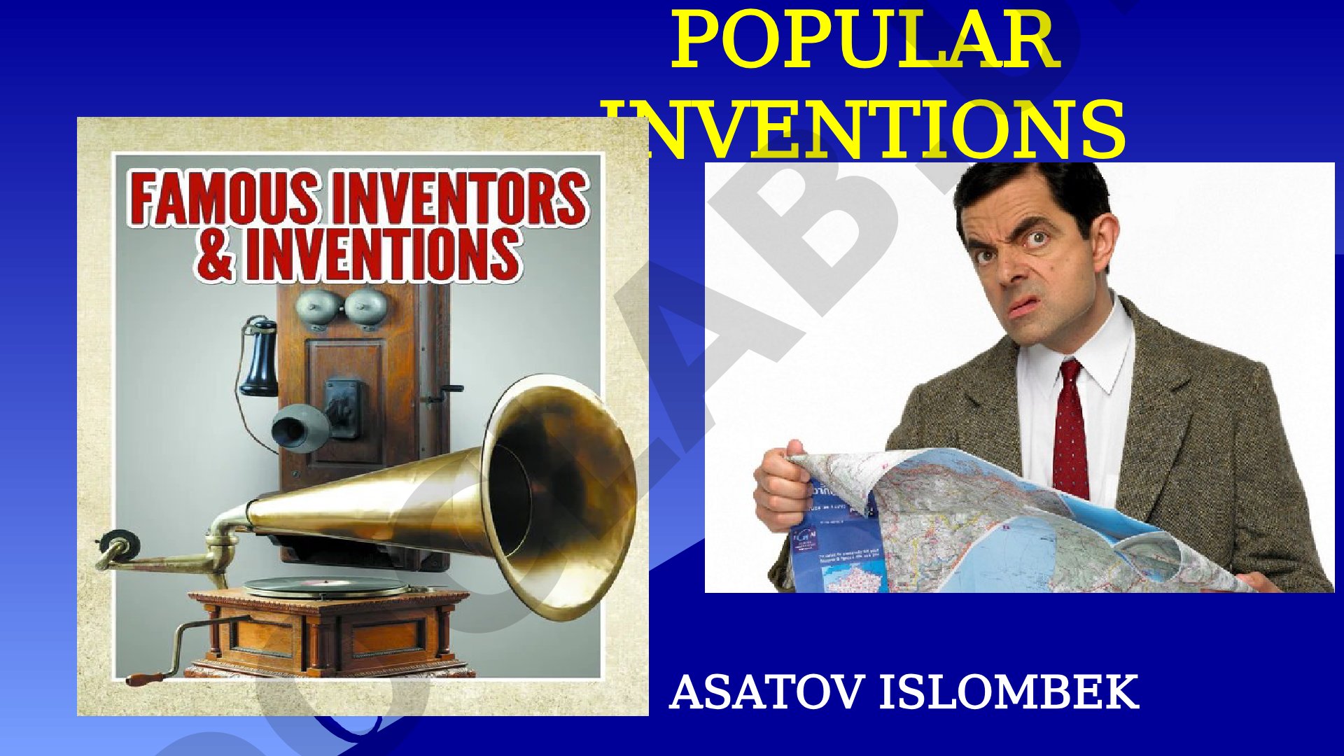 Popular Inventions