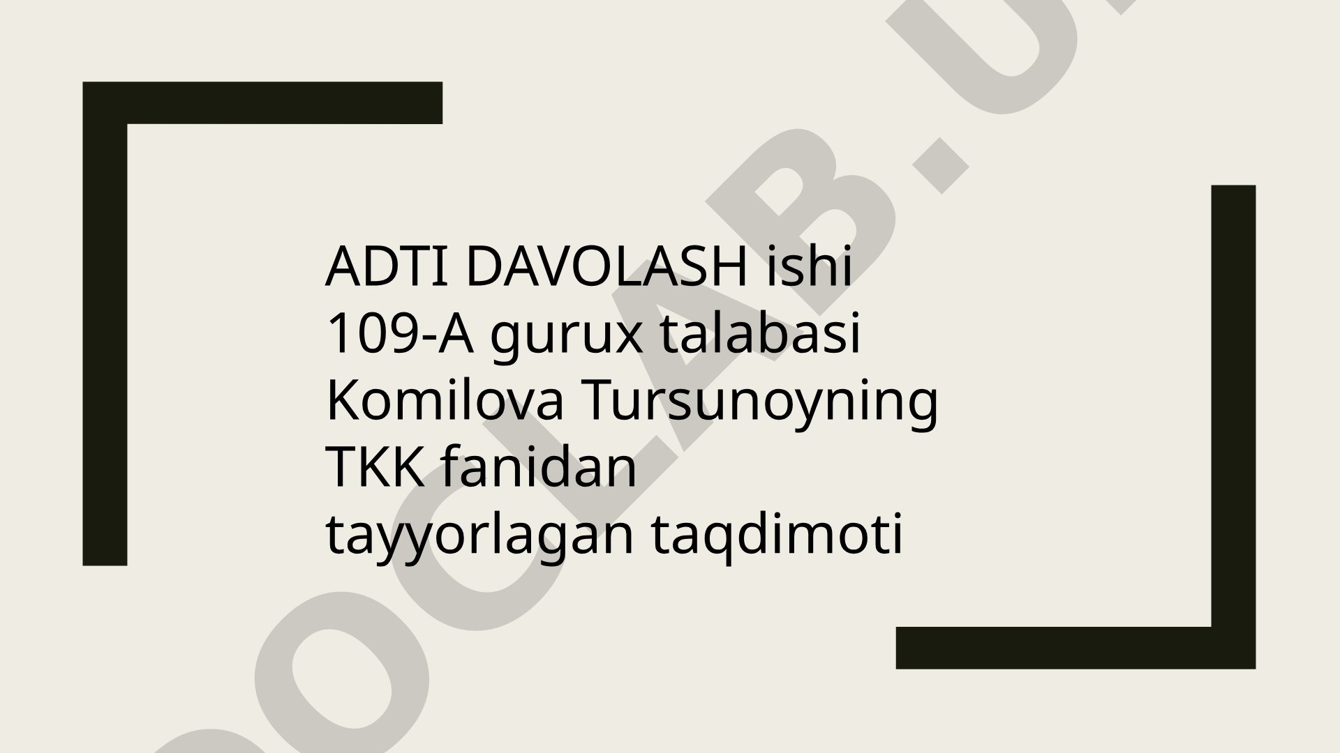 Dori vositalari va ularni qo'llash usullari