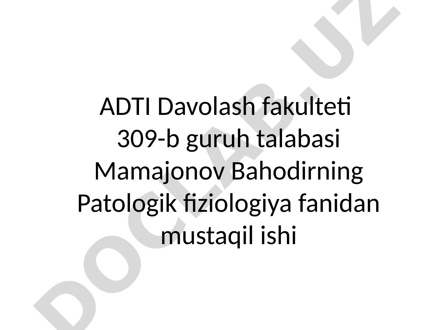 Organizmda o‘sma hujayralarining rivojlanishiga qarshi immun mexanizmlar